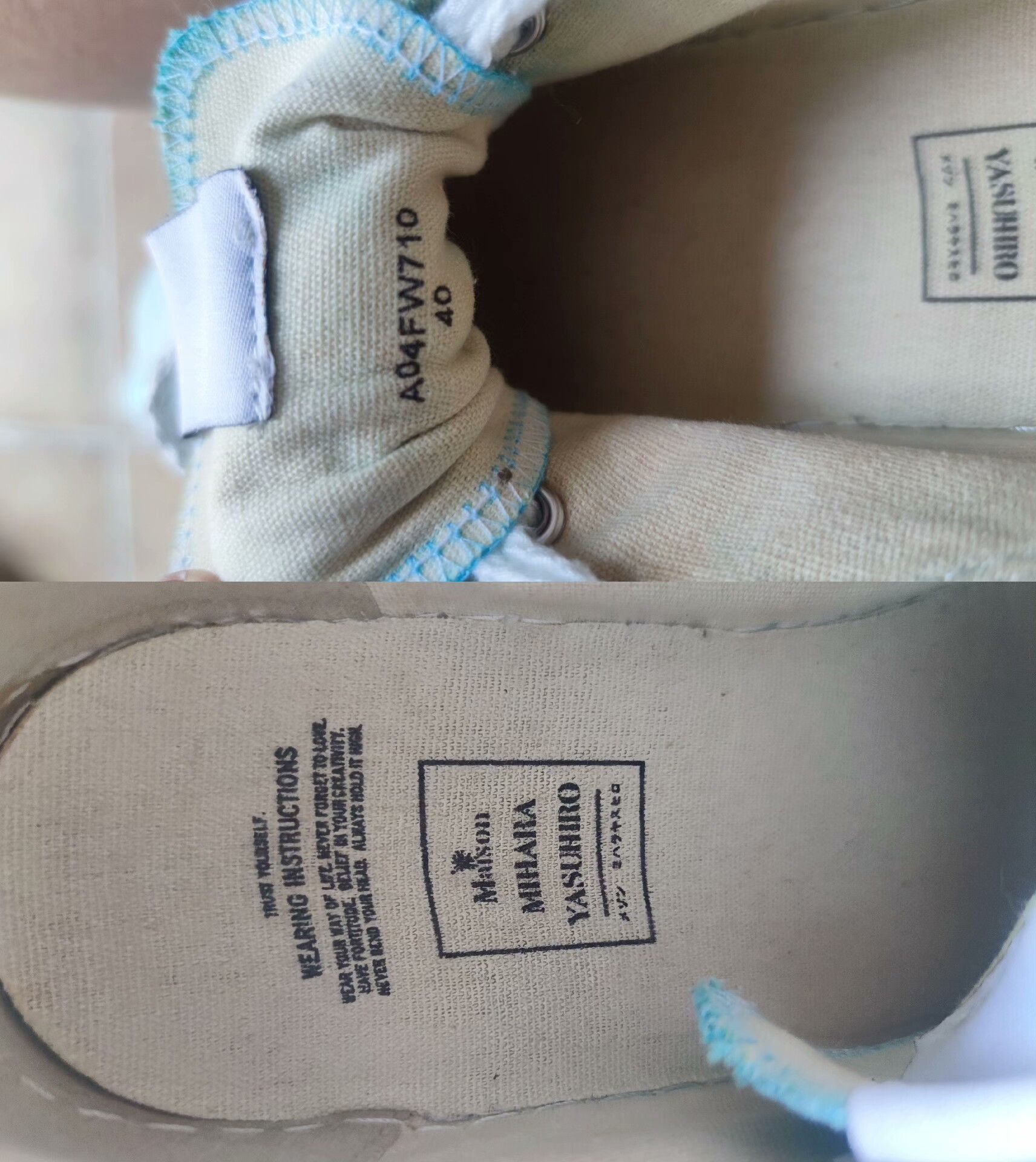 Maison MIHARA YASUHIRO Mihara Yasuhiro Canvas Sneakers Size US 7 / EU 40 - 6 Thumbnail