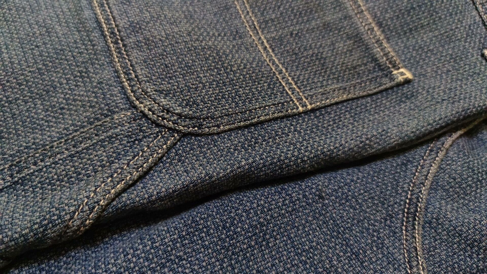 Evisu Blue Workwear Style Dyed Shorts Size US 28 / EU 44 - 7 Thumbnail