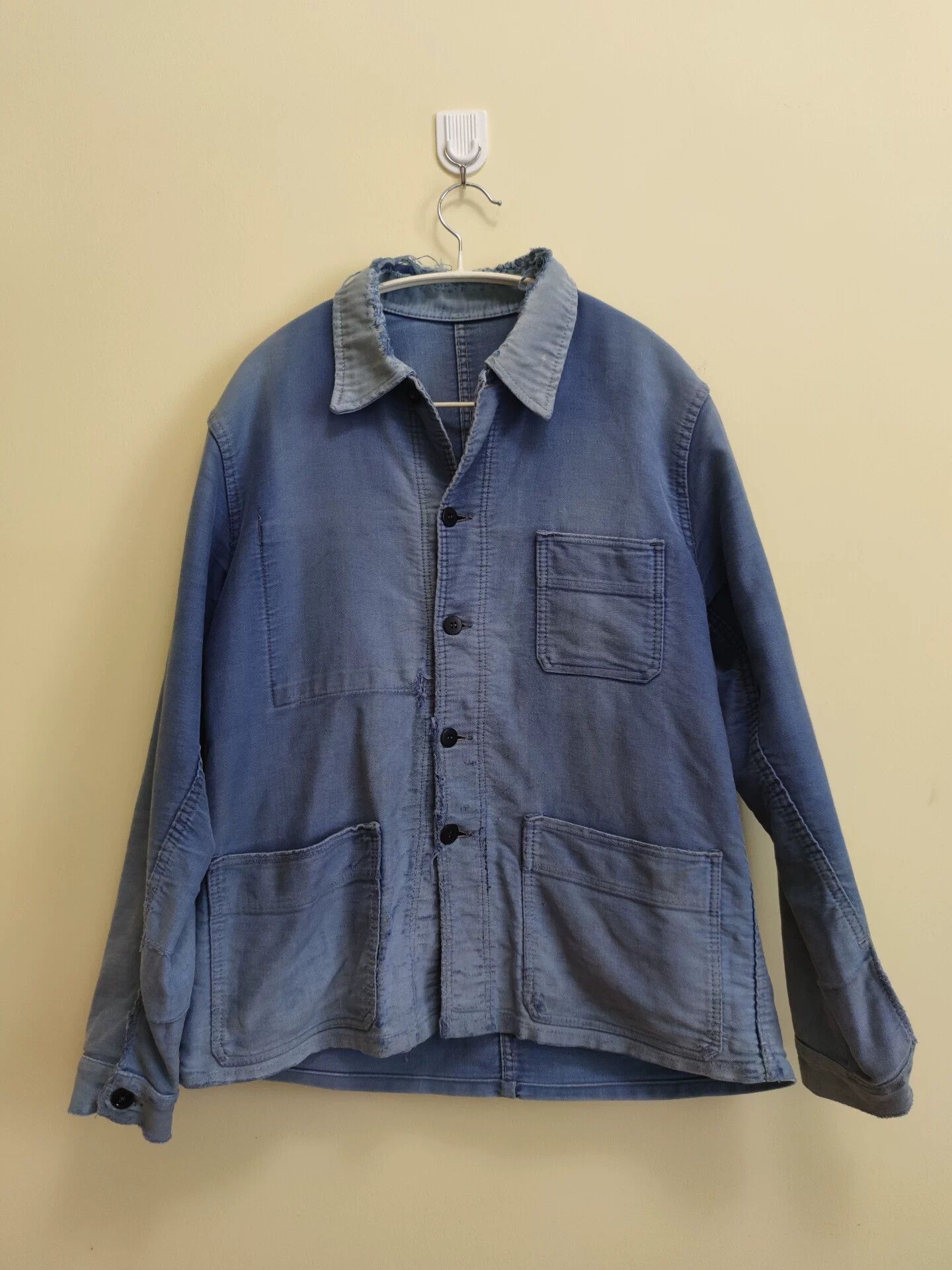 Garment Reproduction of Workers Vintage French Utility Workwear Jacket Size US M / EU 48-50 / 2 - 2 Thumbnail