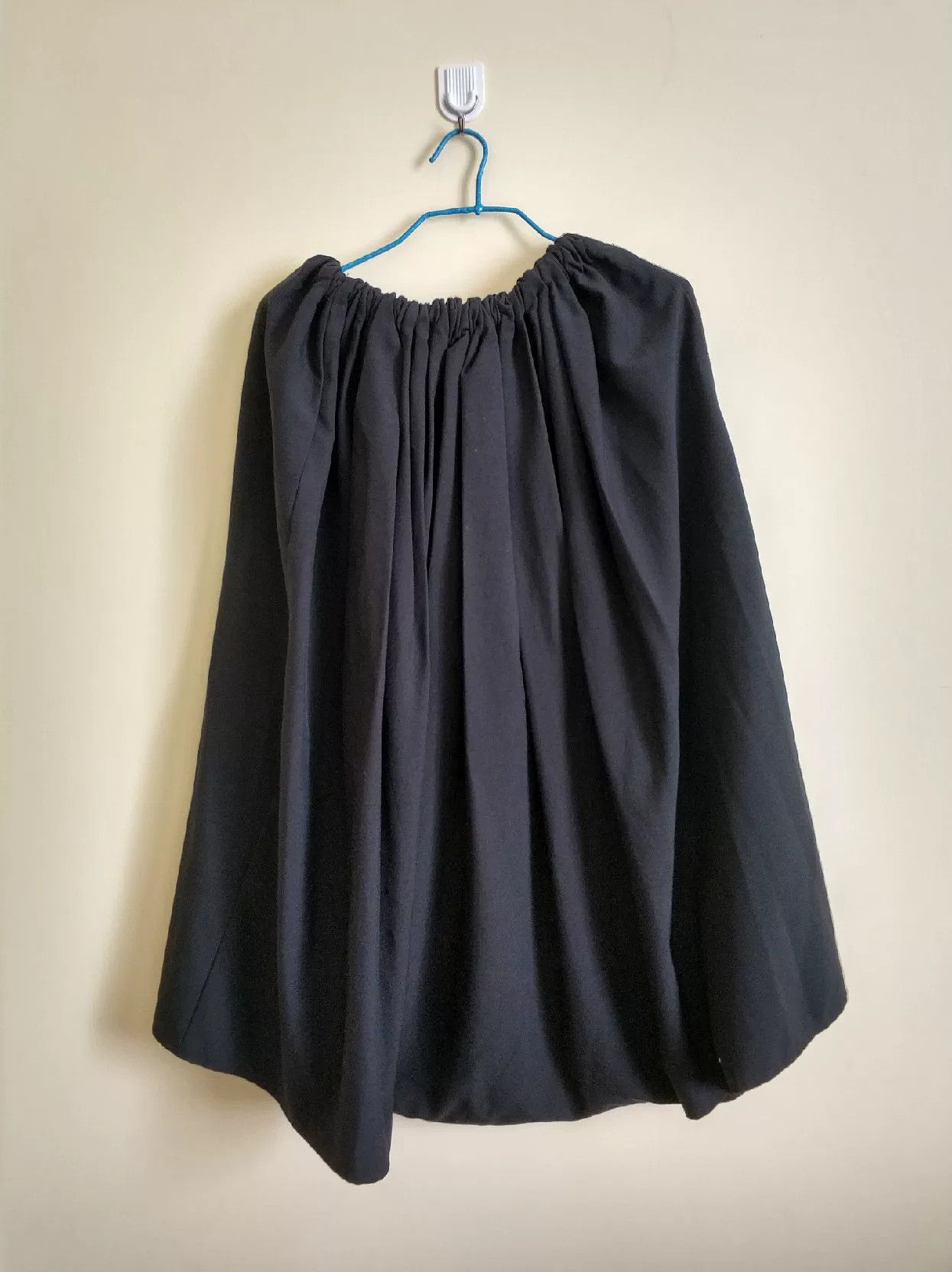 Yohji Yamamoto Black Pleated Skirt Pants for Men Size US 30 / EU 46 - 2 Thumbnail