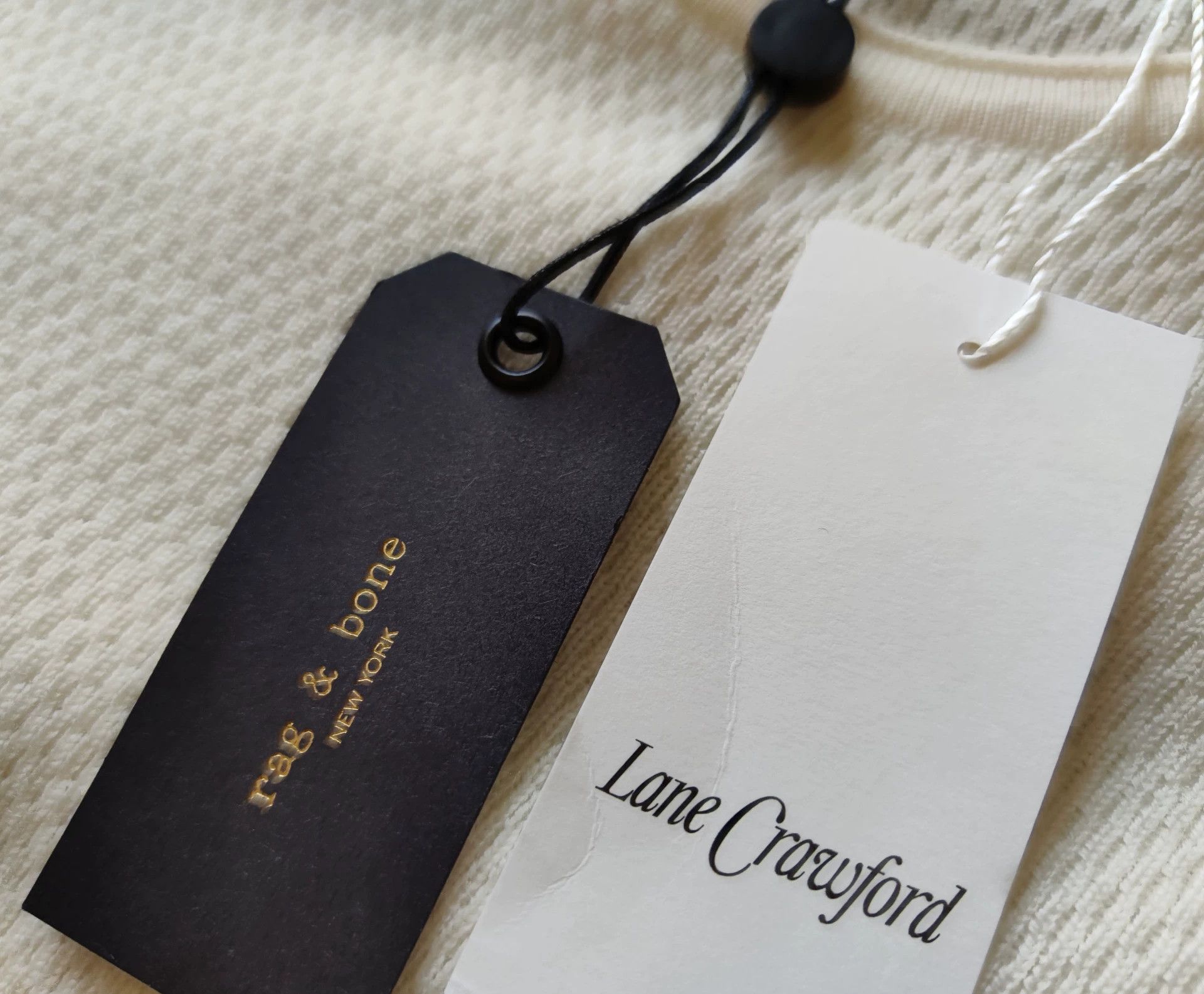 Rag & Bone Rag & Bone White Wool Sweater for Men Size US S / EU 44-46 / 1 - 6 Thumbnail