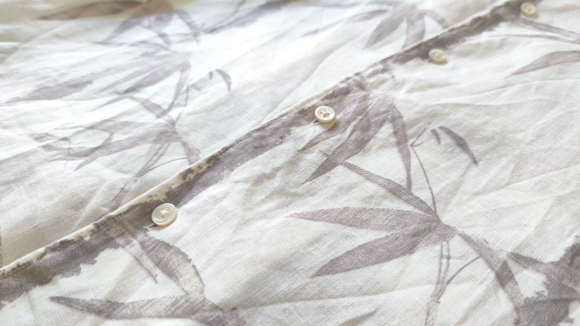 Theory Theory Men's Linen Short Sleeve Shirt Size US L / EU 52-54 / 3 - 9 Thumbnail