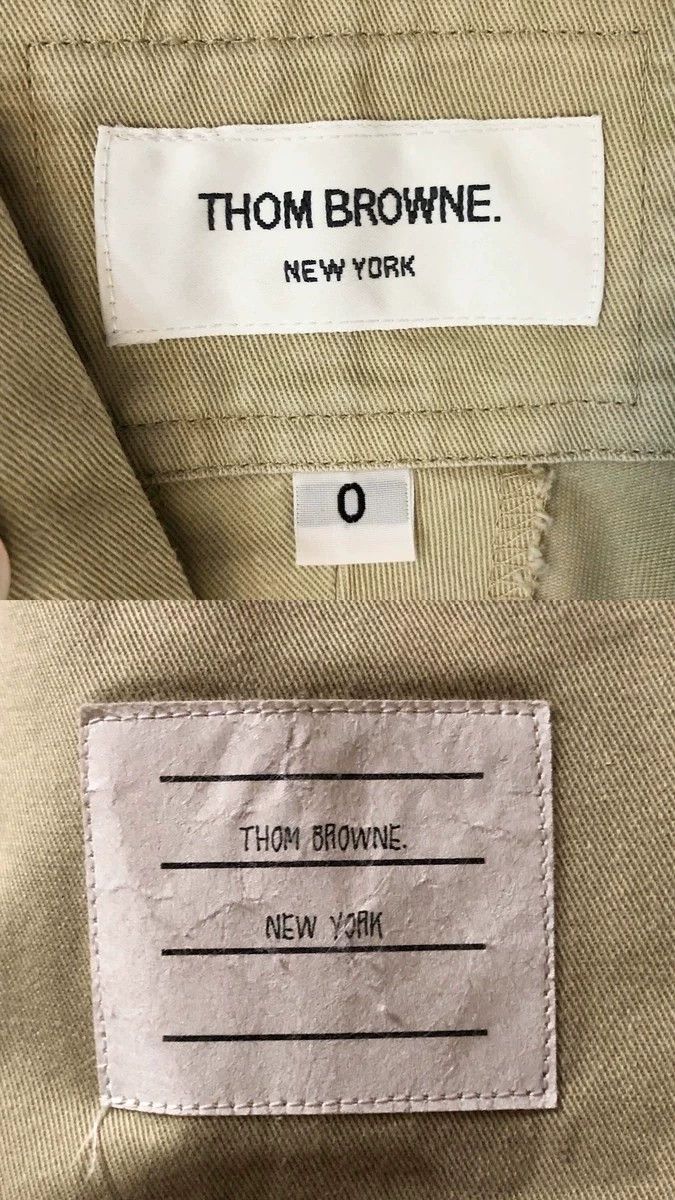 Thom Browne Thom Browne Khaki Men's Shorts Size US 26 / EU 42 - 3 Thumbnail