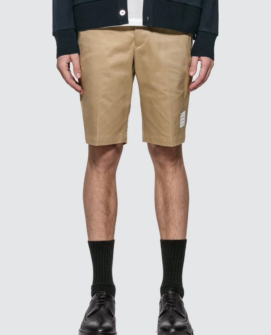 Thom Browne Thom Browne Khaki Men's Shorts Size US 26 / EU 42 - 6 Thumbnail