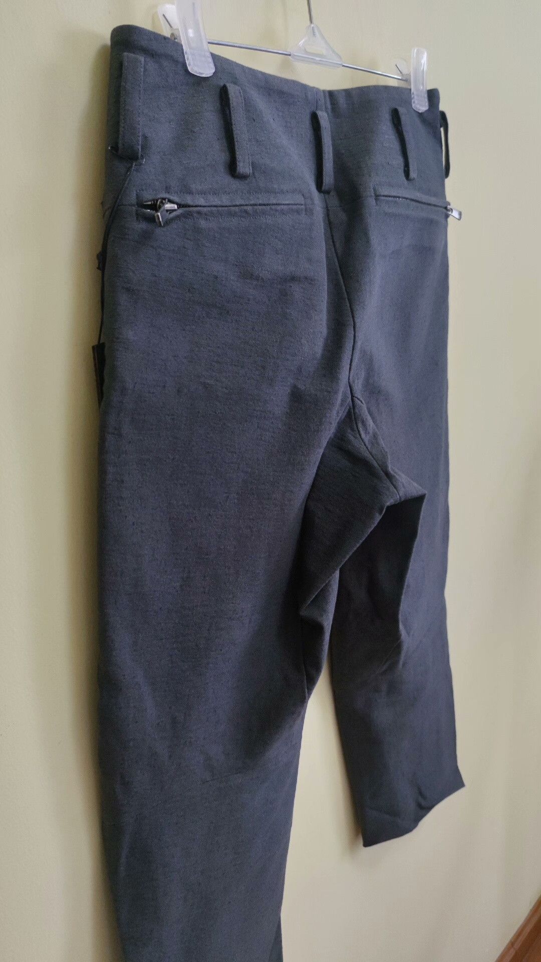 Inaisce Heavyweight Avant-Garde Cropped Pants Size US 28 / EU 44 - 4 Thumbnail