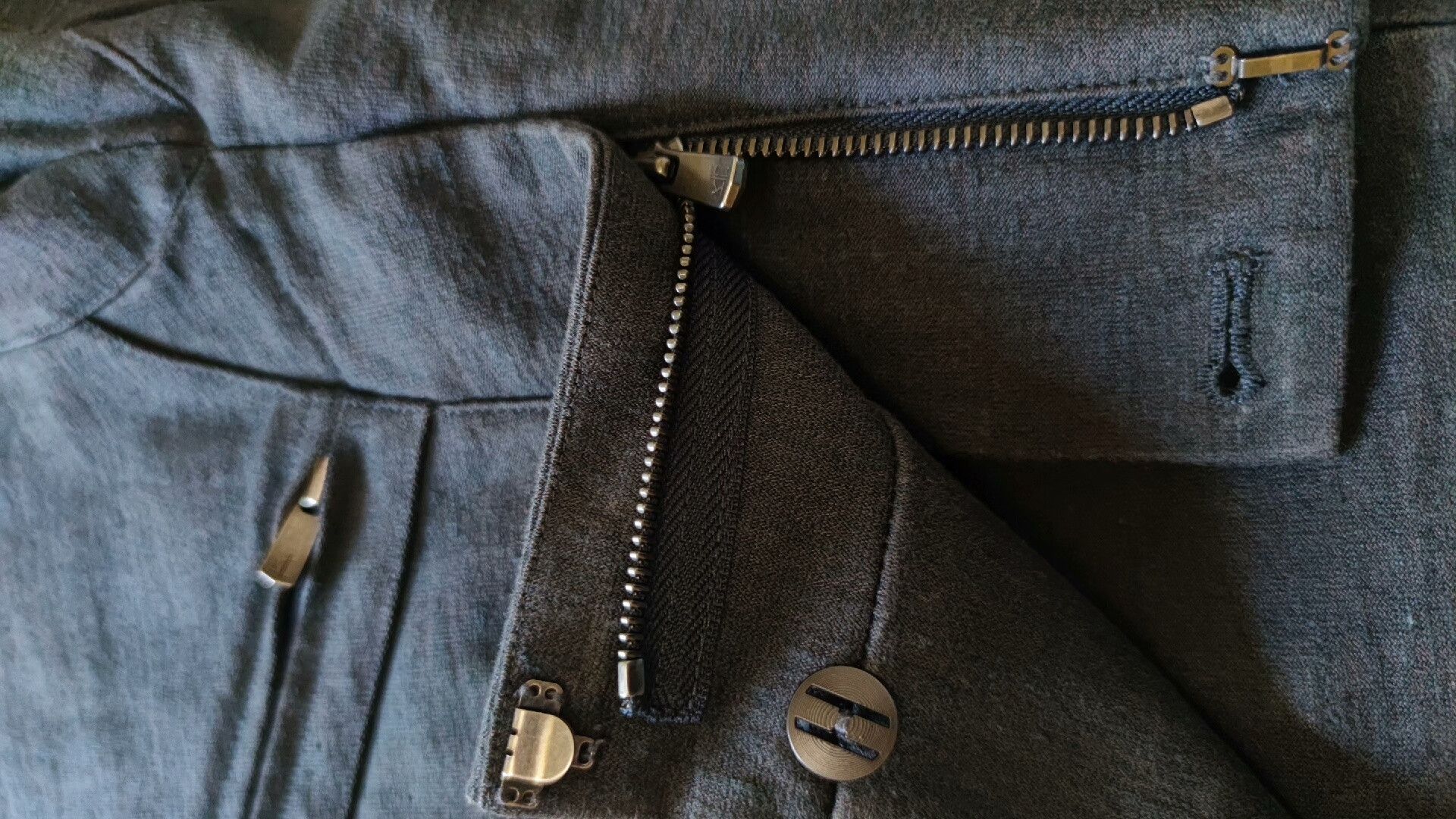 Inaisce Heavyweight Avant-Garde Cropped Pants Size US 28 / EU 44 - 6 Thumbnail