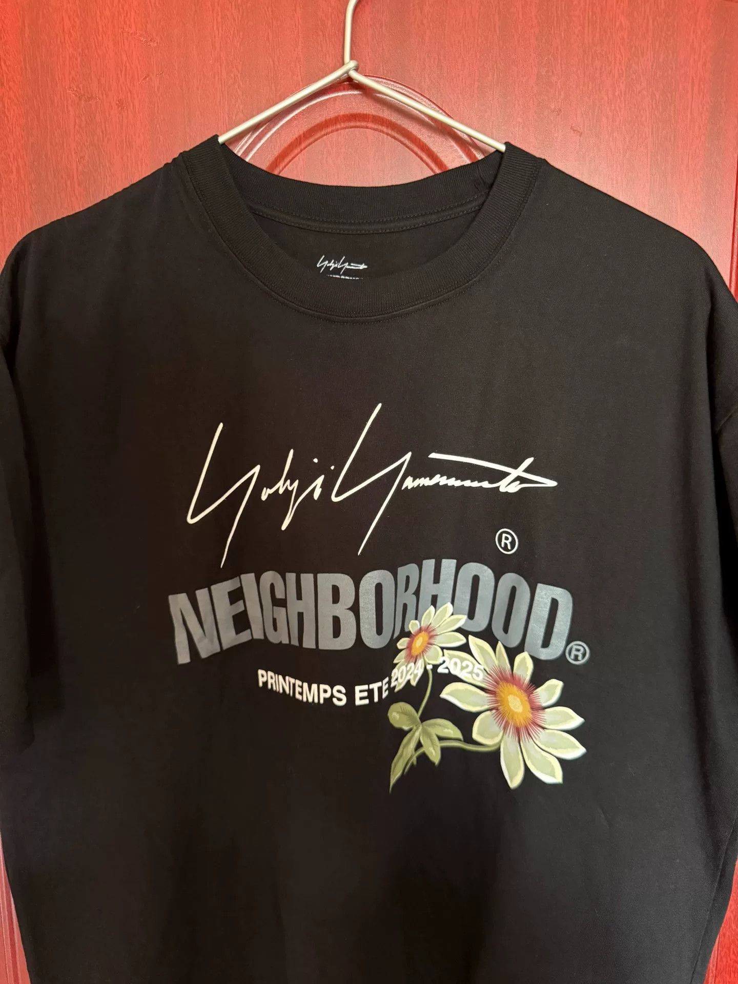 Yohji Yamamoto Yohji Yamamoto Short Sleeve Collaboration Tee Size US XL / EU 56 / 4 - 2 Thumbnail