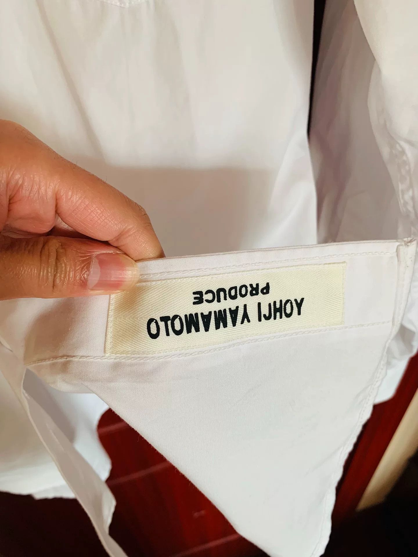 Yohji Yamamoto Yohji Yamamoto White Dress Shirt Size 3 Size US L / EU 52-54 / 3 - 4 Thumbnail