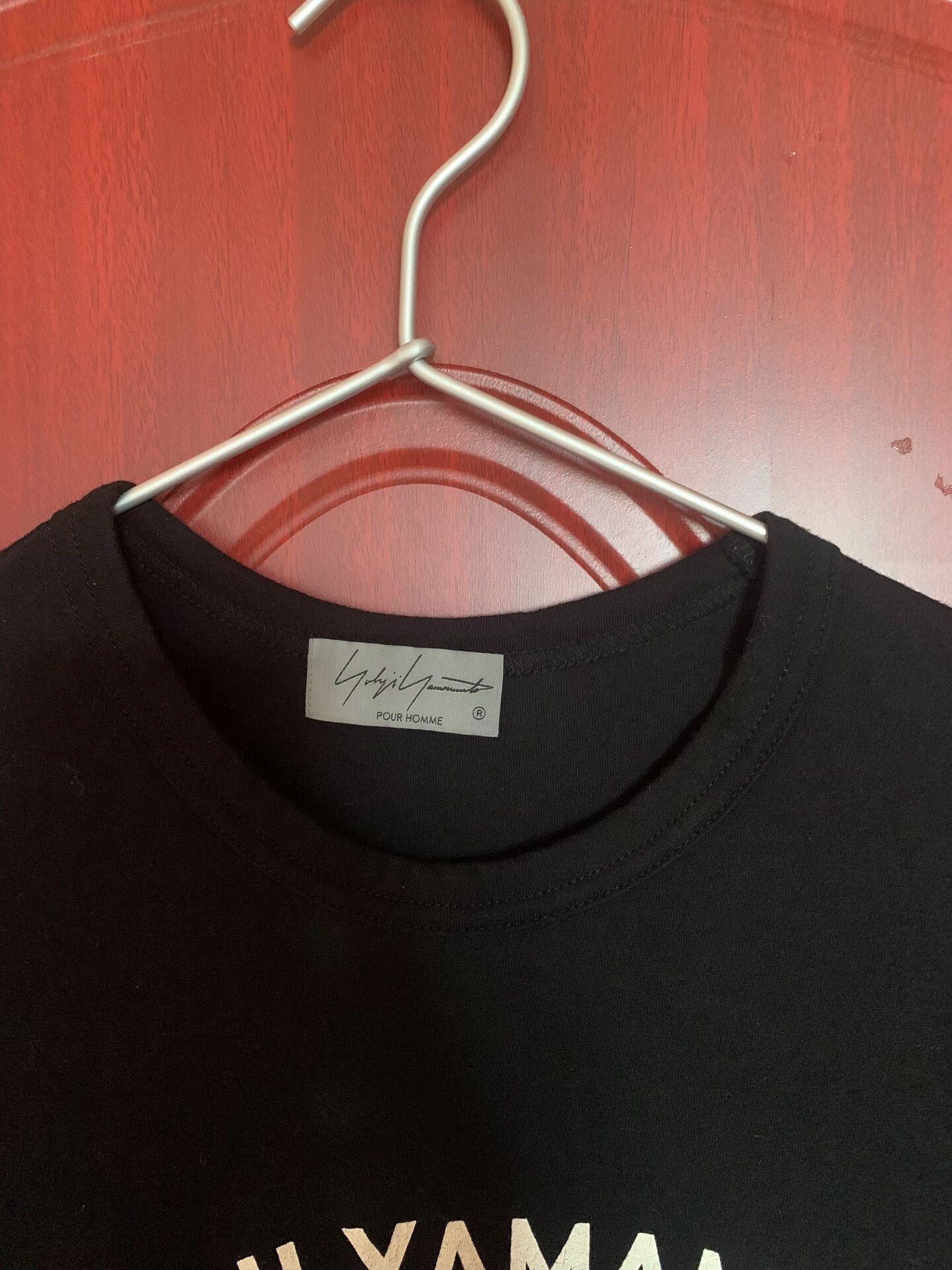 Yohji Yamamoto Yohji Yamamoto Short Sleeve T-Shirt Size US L / EU 52-54 / 3 - 4 Thumbnail