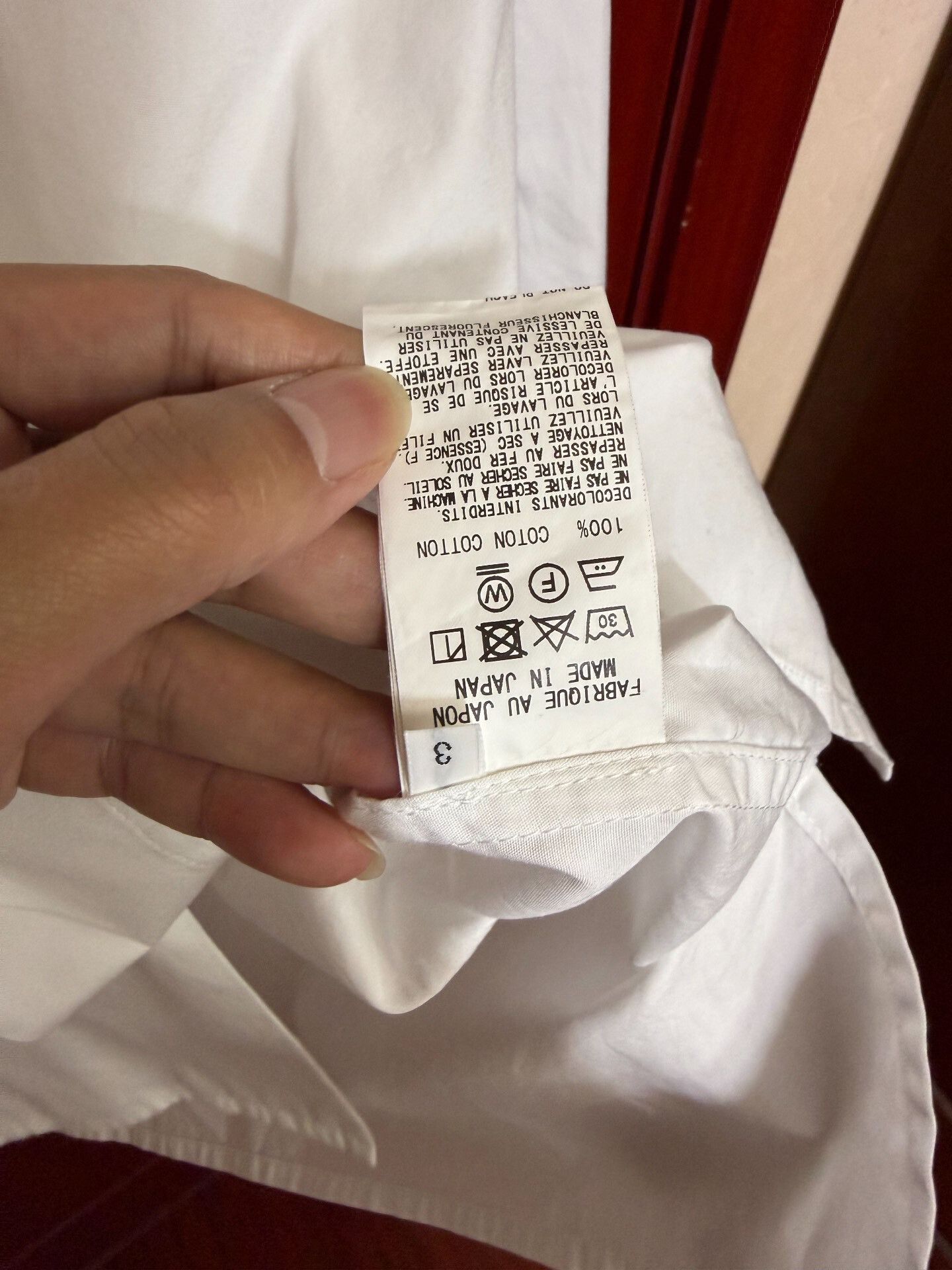 Yohji Yamamoto Yohji Yamamoto Shirt with Raven Embroidery Size US L / EU 52-54 / 3 - 8 Thumbnail