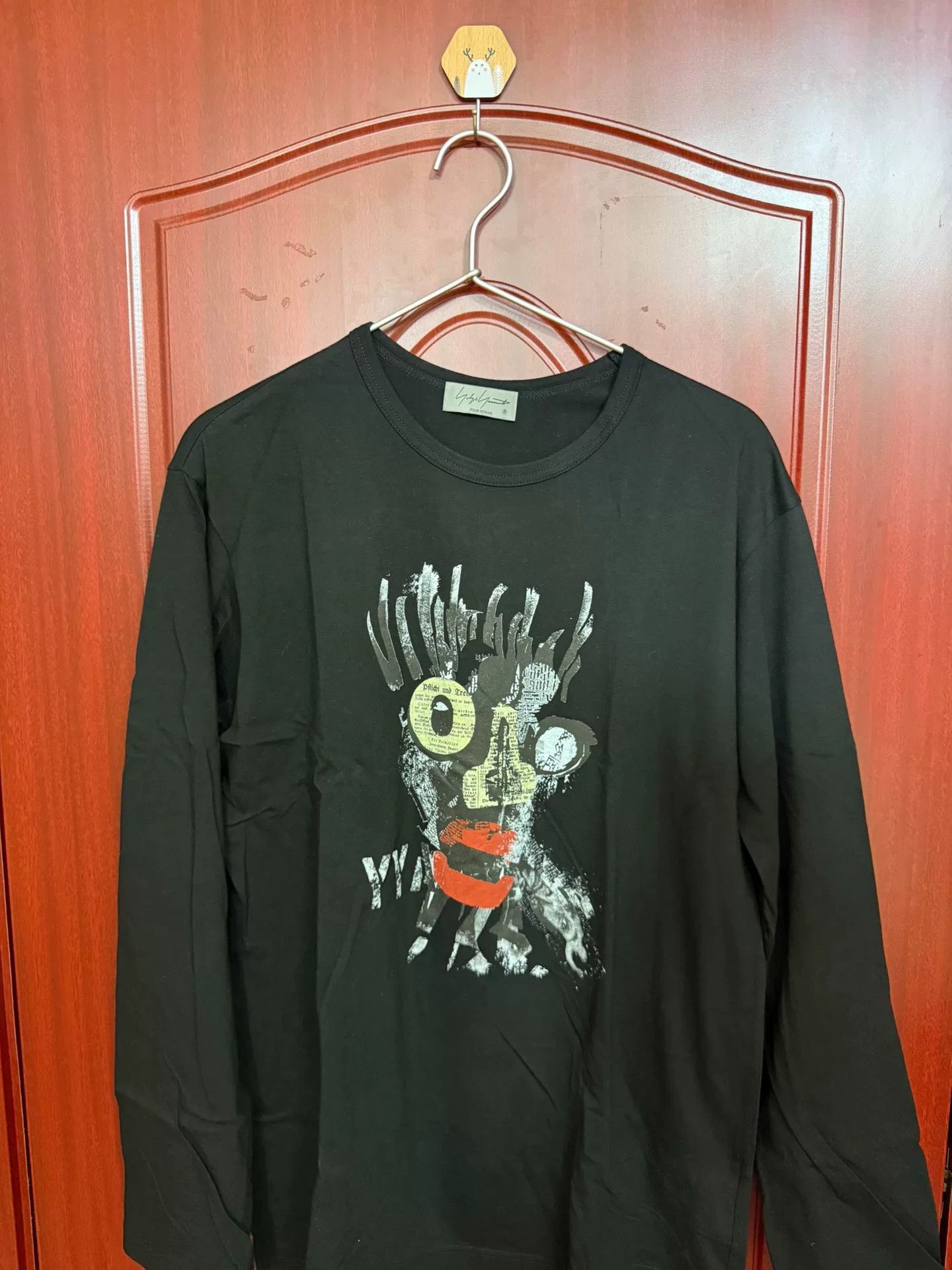 Yohji Yamamoto Yohji Yamamoto Long Sleeve T-Shirt Size US L / EU 52-54 / 3 - 2 Thumbnail