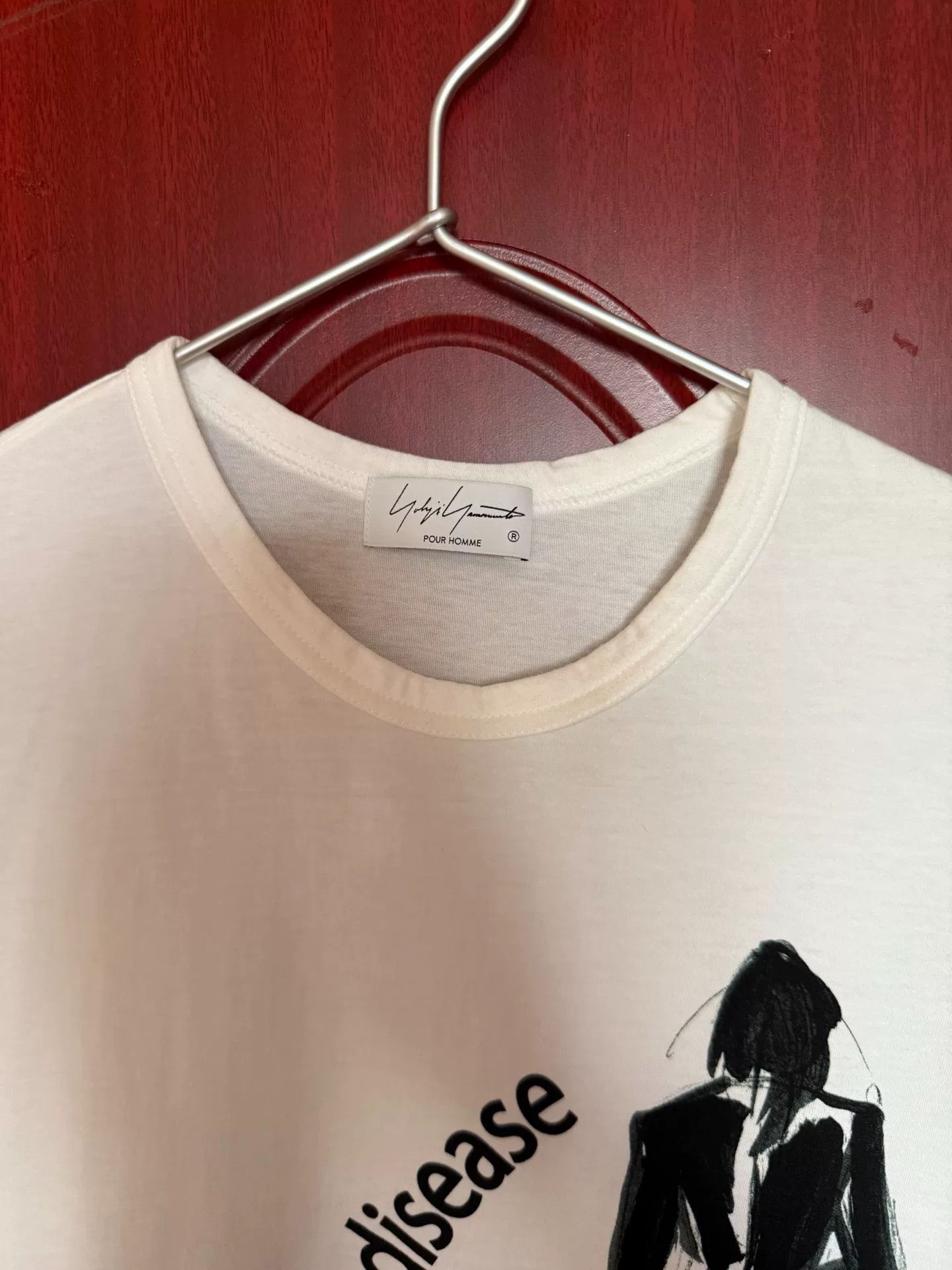 Yohji Yamamoto Yohji Yamamoto Short Sleeve T-Shirt Size US L / EU 52-54 / 3 - 3 Thumbnail