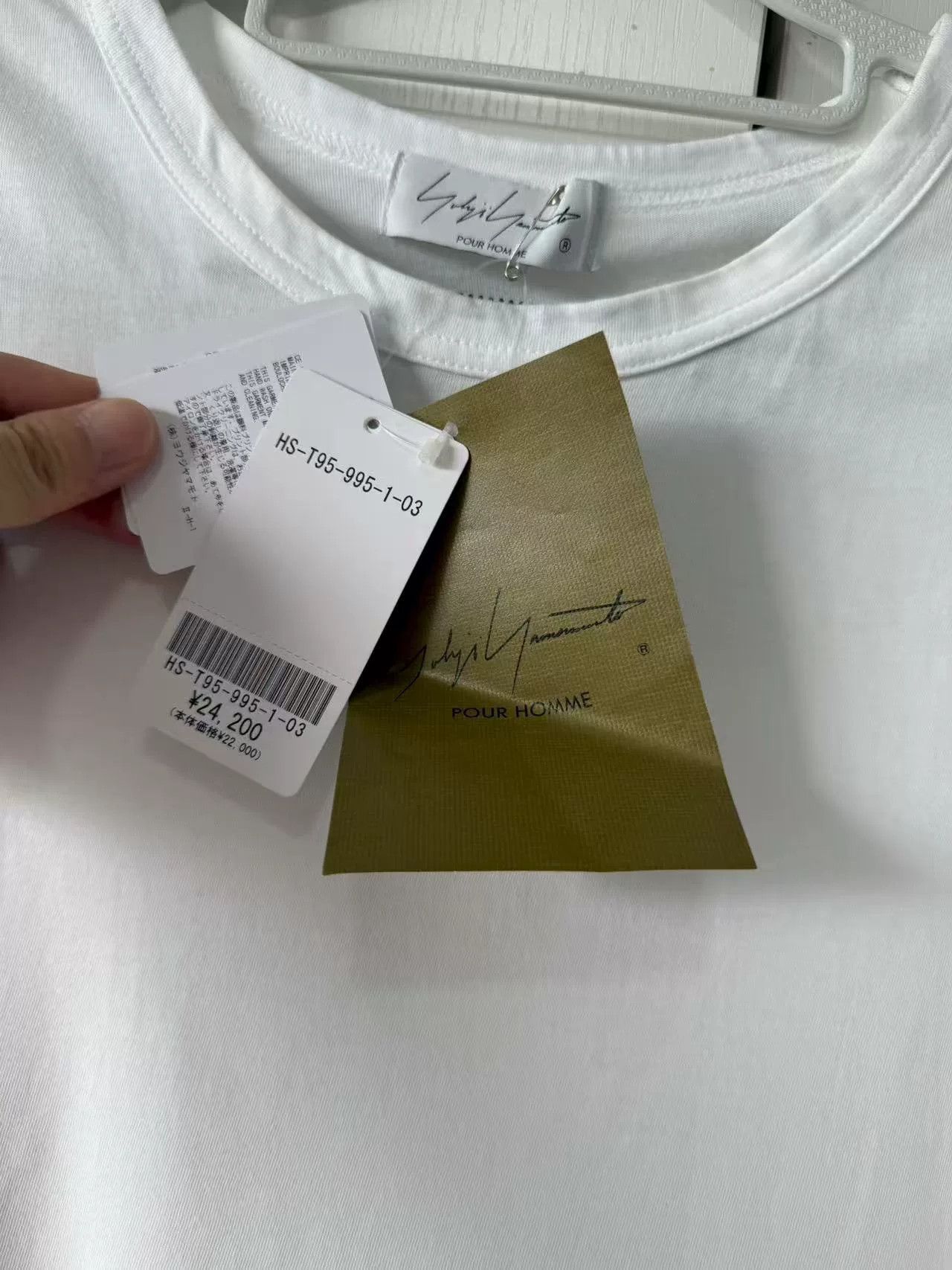 Yohji Yamamoto Yohji Yamamoto Short Sleeve T-Shirt Size US M / EU 48-50 / 2 - 2 Thumbnail