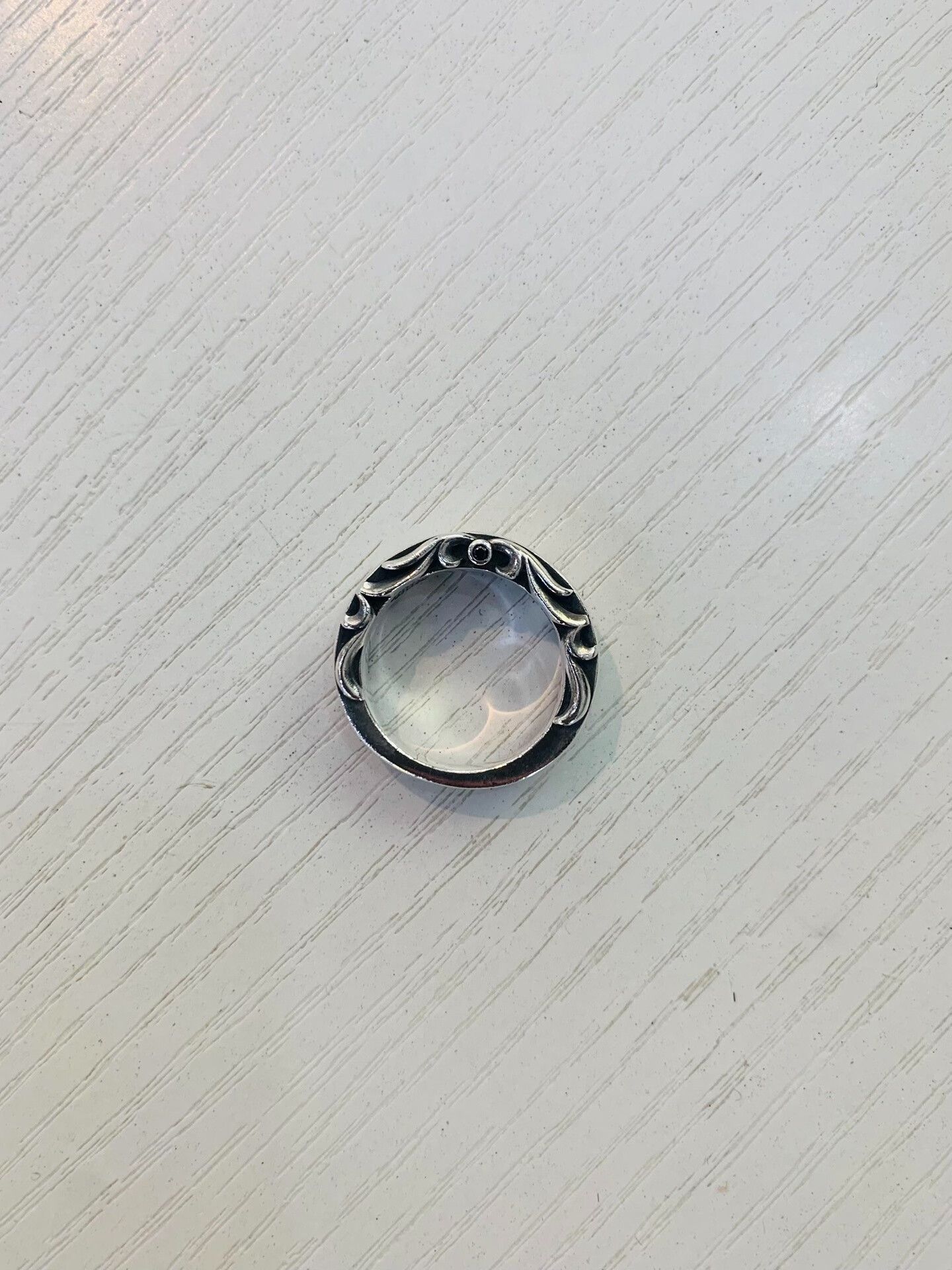 AQUA Silver925 Japanese Ring Size 9 Size ONE SIZE - 2 Thumbnail