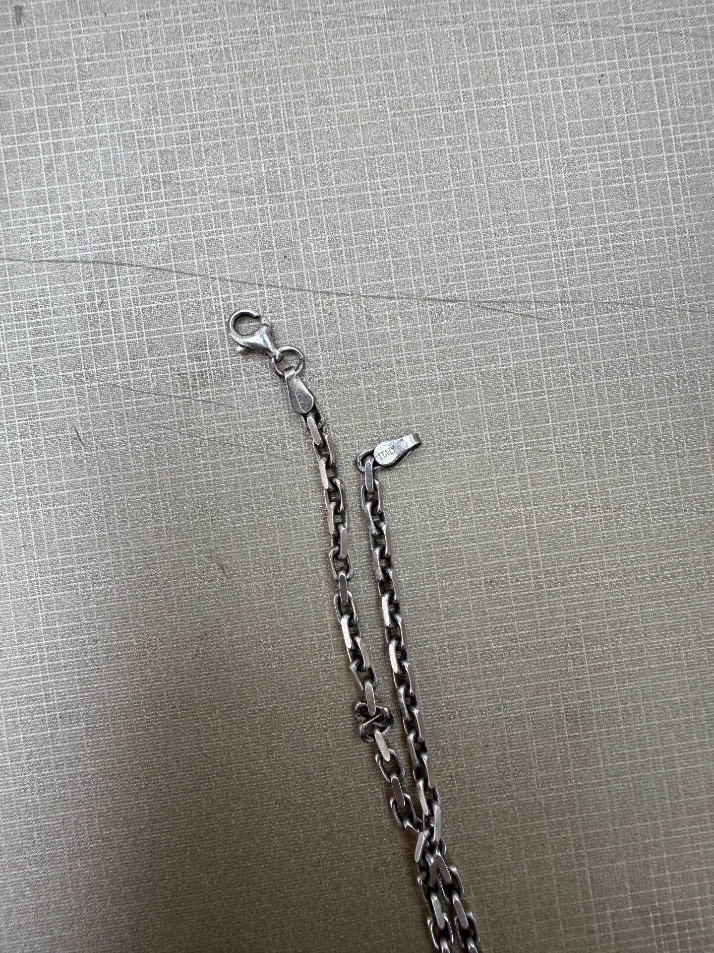 AQUA Elegant Silver Chain Necklace with Pendant Size ONE SIZE - 5 Thumbnail
