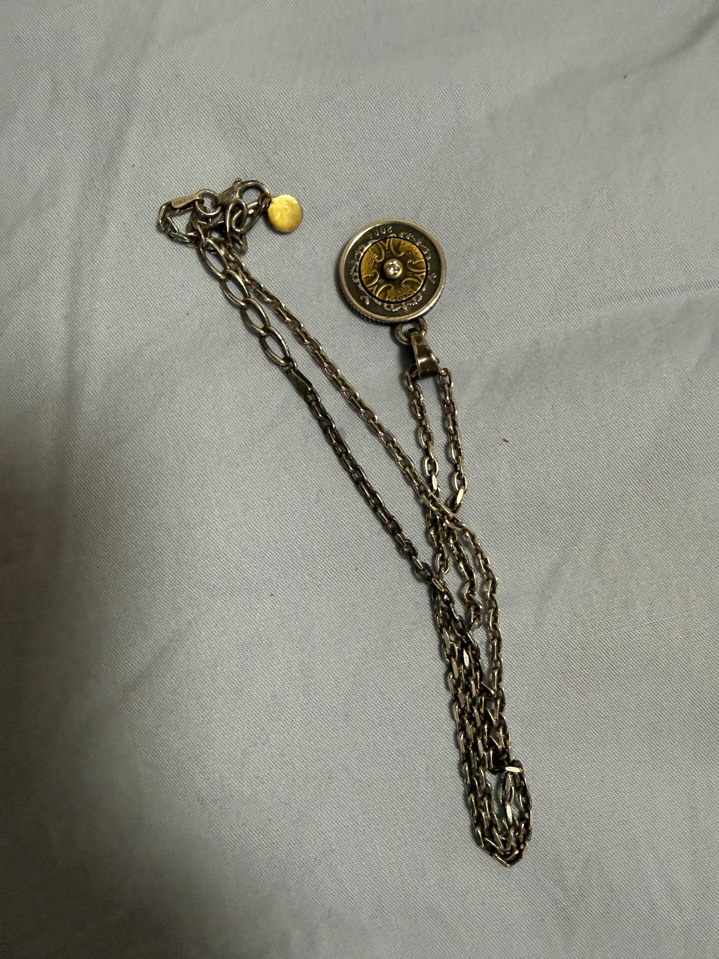 AQUA AQUA SILVER 925 Silver Chain Necklace Size ONE SIZE - 6 Thumbnail