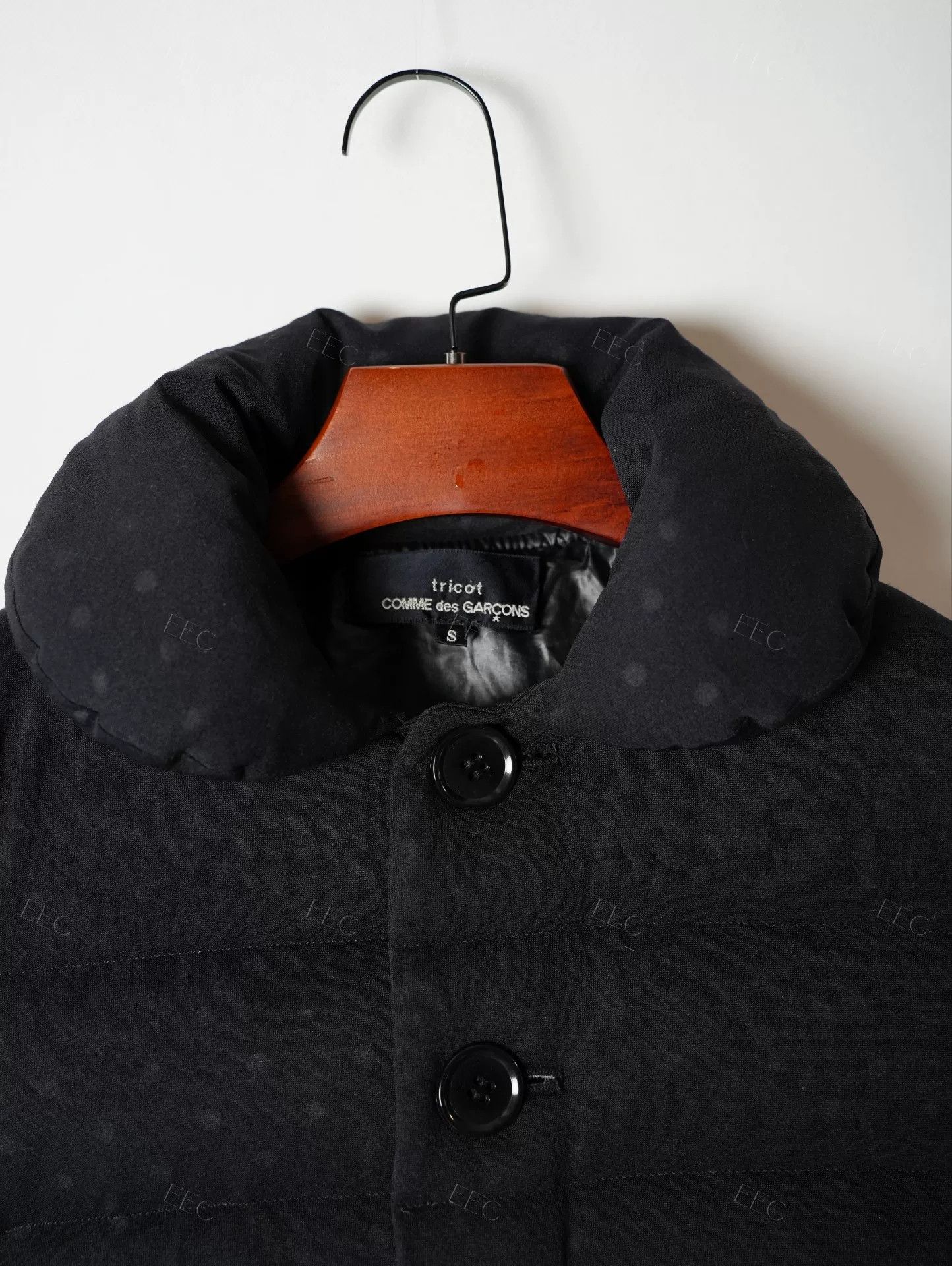 Comme des Garcons COMME des GARÇONS Black Polka Dot Puffer Jacket Size S / US 4 / IT 40 - 9 Thumbnail