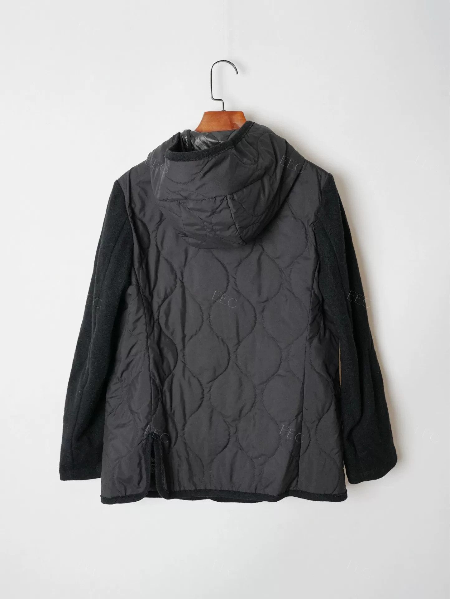 Yohji Yamamoto Yohji Yamamoto Black Wool Long Coat Size US M / EU 48-50 / 2 - 7 Thumbnail