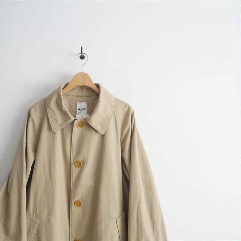 45rpm Beige Long Women's Trench Coat Size M / US 6-8 / IT 42-44 - 3 Thumbnail