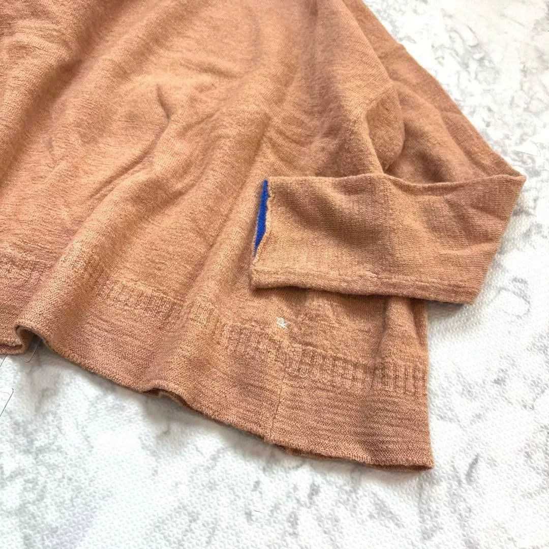 45rpm Brown Wool Cashmere Turtleneck Sweater Size XS / US 0-2 / IT 36-38 - 7 Thumbnail