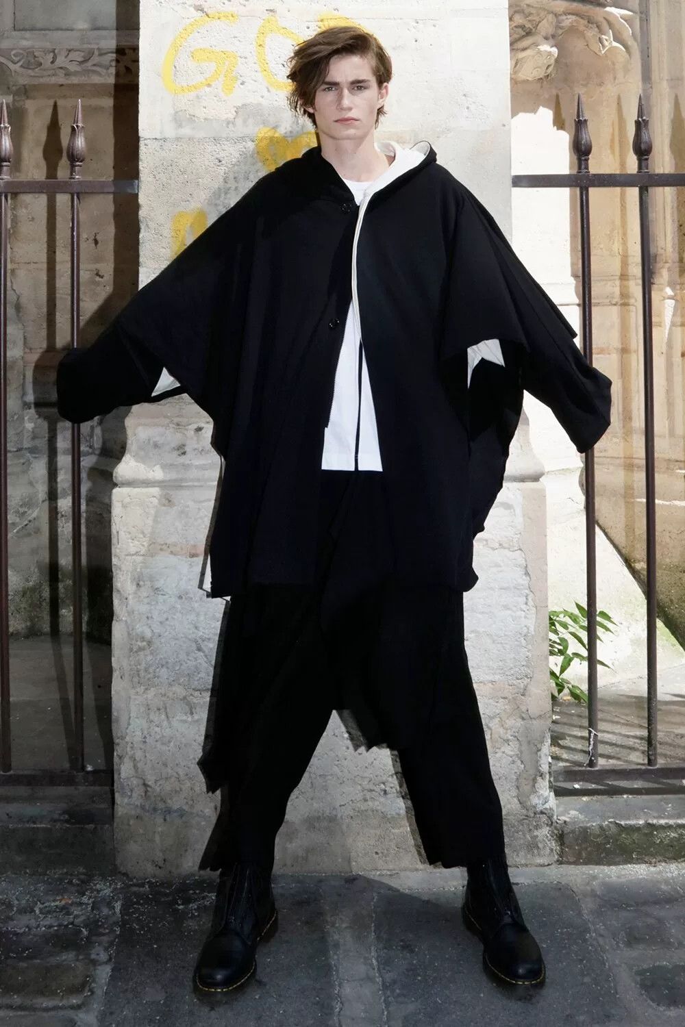 Ground Y Yohji Yamamoto Black and White Vest Coat Size US L / EU 52-54 / 3 - 2 Thumbnail