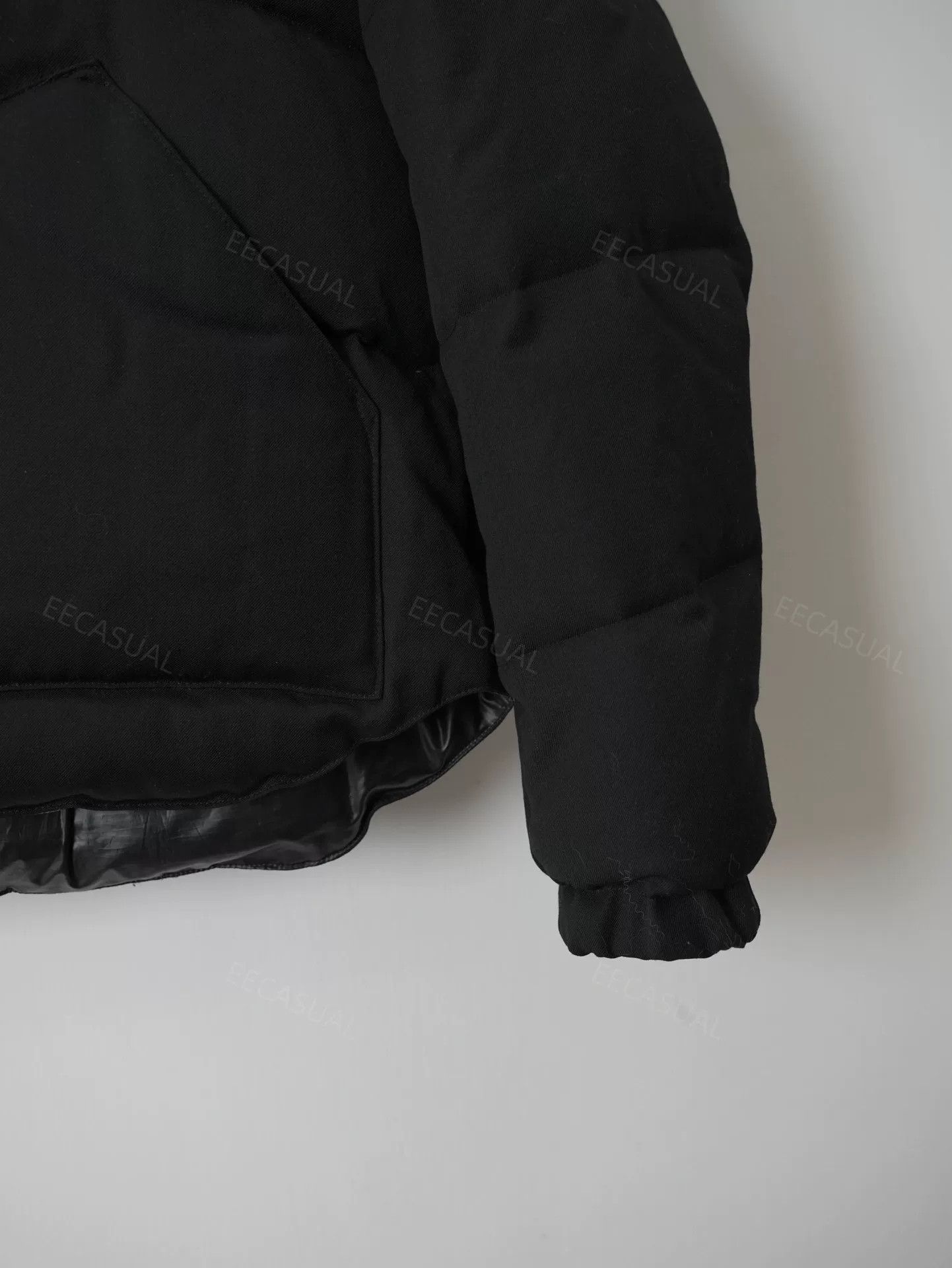 Yohji Yamamoto Yohji Yamamoto Black Wool Down Jacket Size US M / EU 48-50 / 2 - 9 Thumbnail
