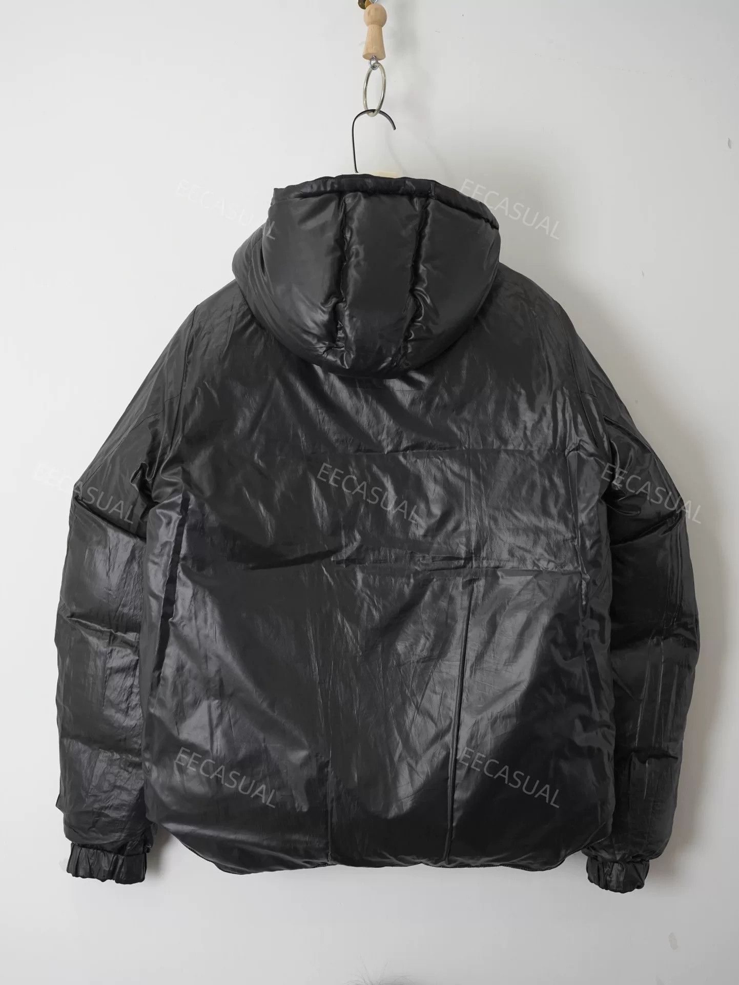 Yohji Yamamoto Yohji Yamamoto Black Wool Down Jacket Size US M / EU 48-50 / 2 - 5 Thumbnail