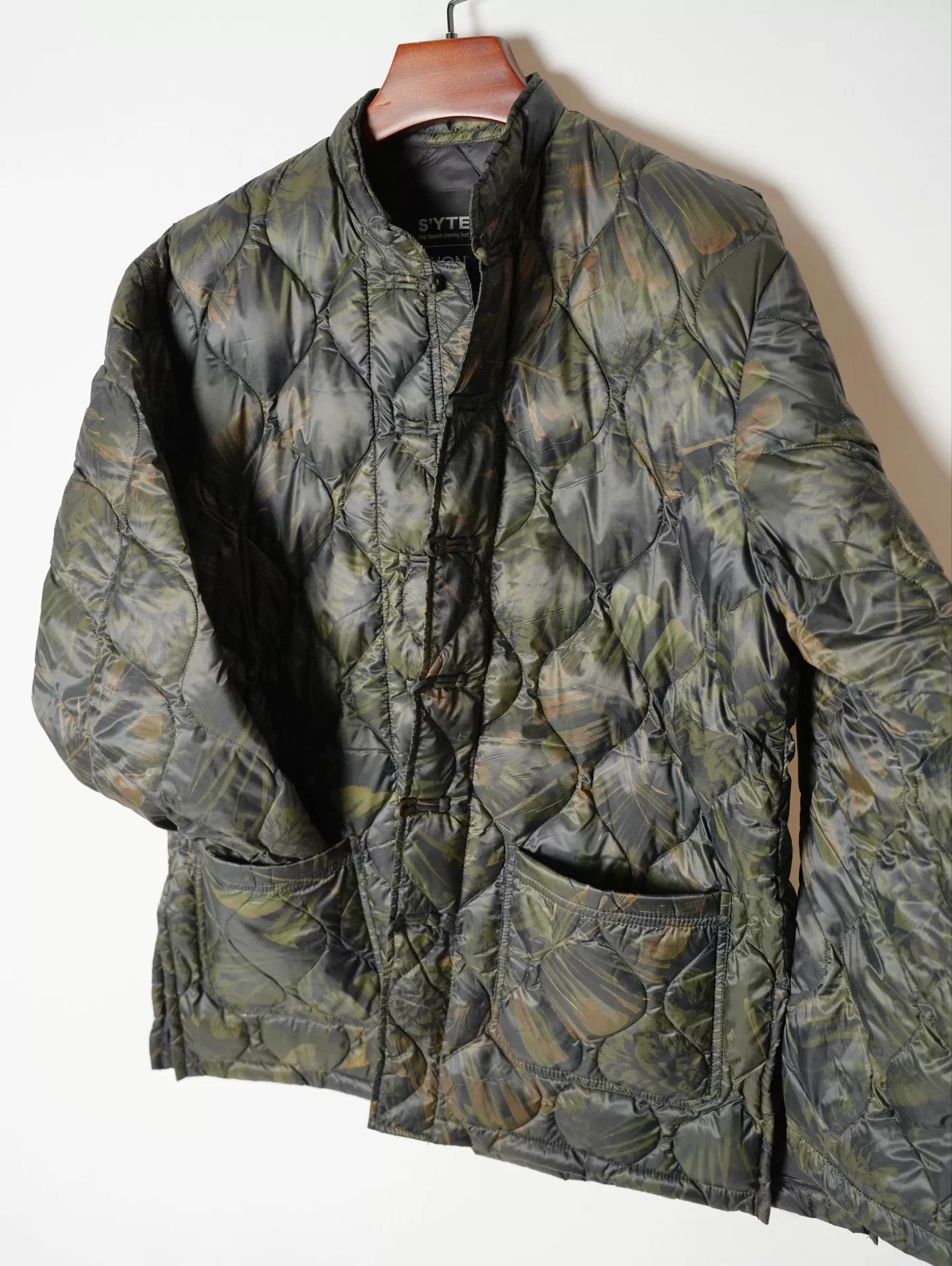 Yohji Yamamoto Yohji Yamamoto Floral Pattern Down Jacket Size US M / EU 48-50 / 2 - 8 Thumbnail