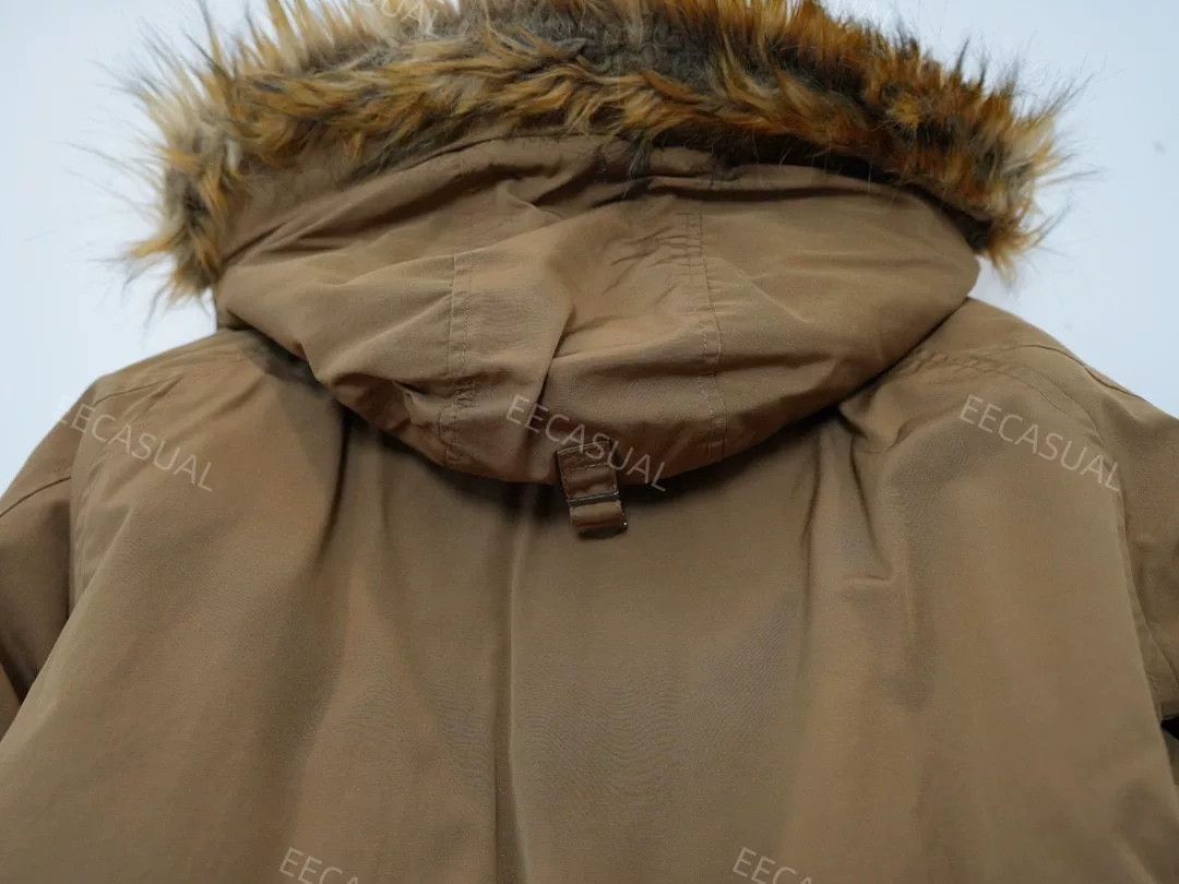 Stussy Stussy Brown Hooded Down Jacket Size US L / EU 52-54 / 3 - 8 Thumbnail