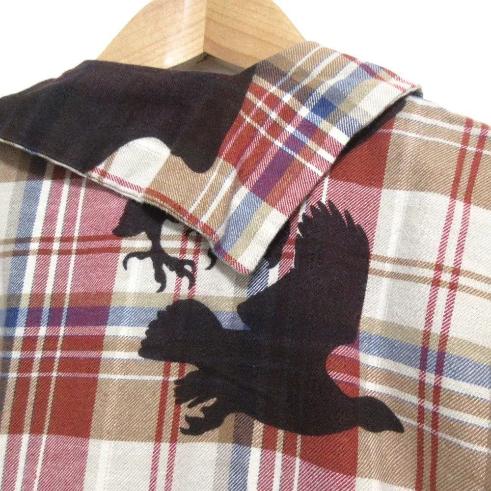 Vivienne Westwood Vivienne Westwood Red Plaid Button-Up Shirt Size M / US 6-8 / IT 42-44 - 6 Thumbnail