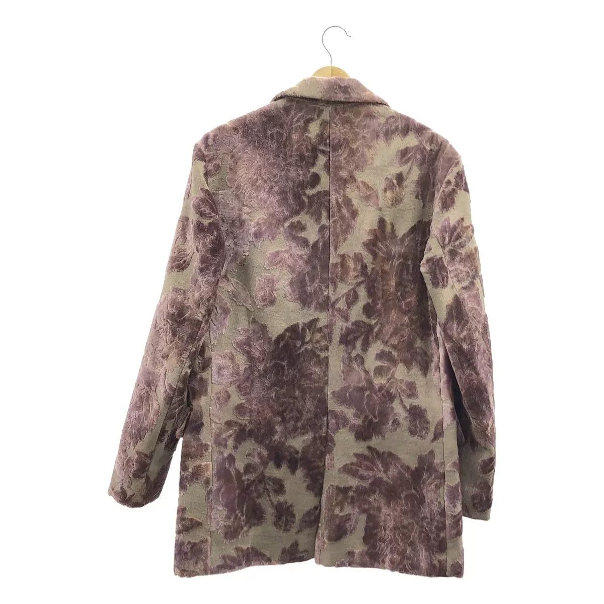 Dries Van Noten Dries Van Noten Purple Velvet Floral Jacket Size XS / US 0-2 / IT 36-38 - 2 Thumbnail