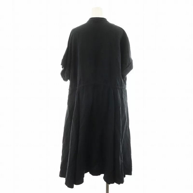 Yohji Yamamoto Y's Black Long Sleeve Dress Coat Size M / US 6-8 / IT 42-44 - 3 Thumbnail