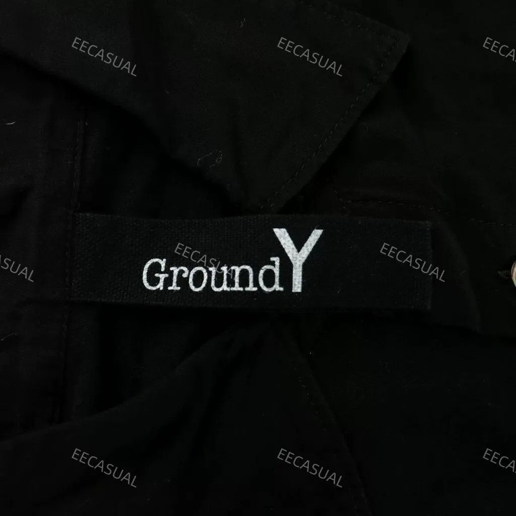 Ground Y Yohji Yamamoto Ground Y Black Shirt Size US S / EU 44-46 / 1 - 5 Thumbnail
