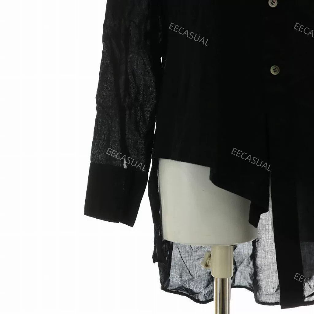 Ground Y Yohji Yamamoto Ground Y Black Shirt Size US S / EU 44-46 / 1 - 4 Thumbnail