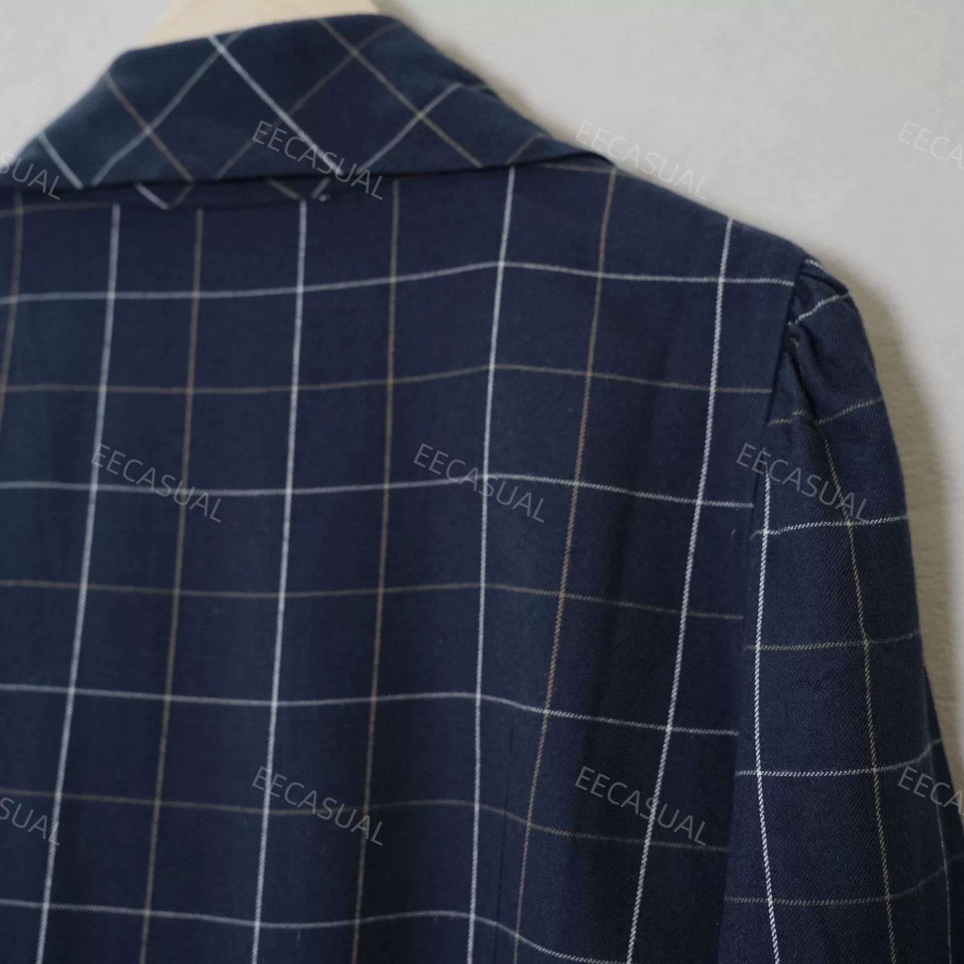 Vivienne Westwood Vivienne Westwood Navy Checkered Shirt Size L / US 10 / IT 46 - 6 Thumbnail