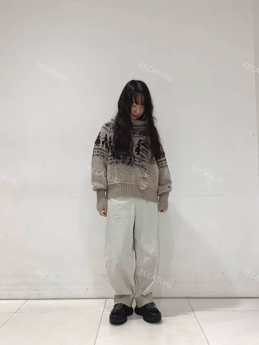 Y's Yohji Yamamoto Nordic Wool Sweater Size M / US 6-8 / IT 42-44 - 8 Thumbnail