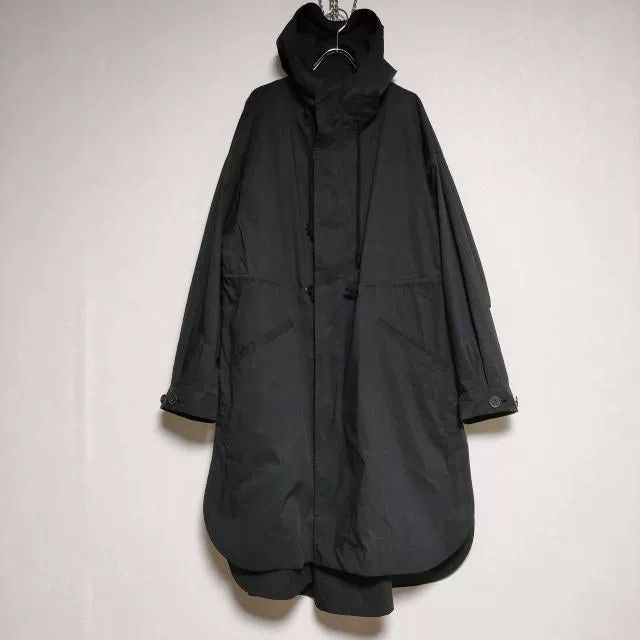 Yohji Yamamoto Yohji Yamamoto Black Hooded Long Coat Size US M / EU 48-50 / 2 - 5 Thumbnail
