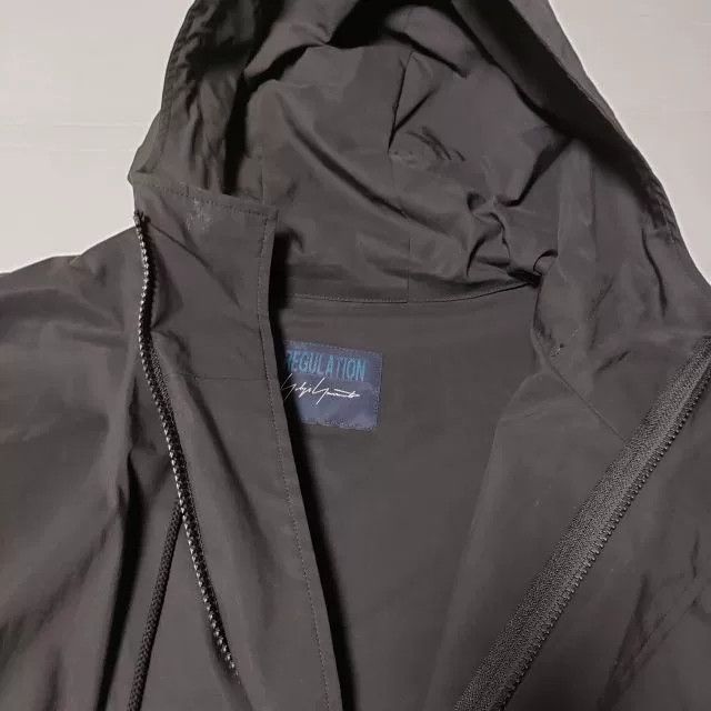 Yohji Yamamoto Yohji Yamamoto Black Hooded Long Coat Size US M / EU 48-50 / 2 - 9 Thumbnail