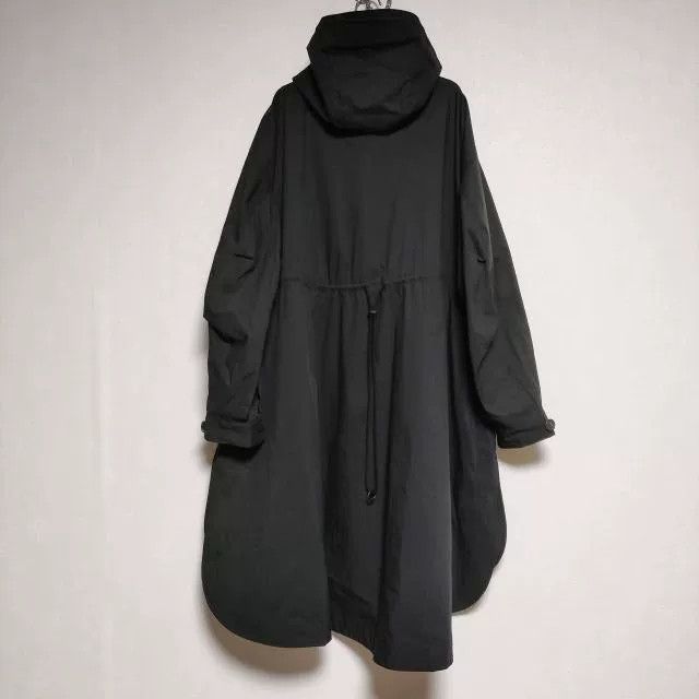 Yohji Yamamoto Yohji Yamamoto Black Hooded Long Coat Size US M / EU 48-50 / 2 - 6 Thumbnail
