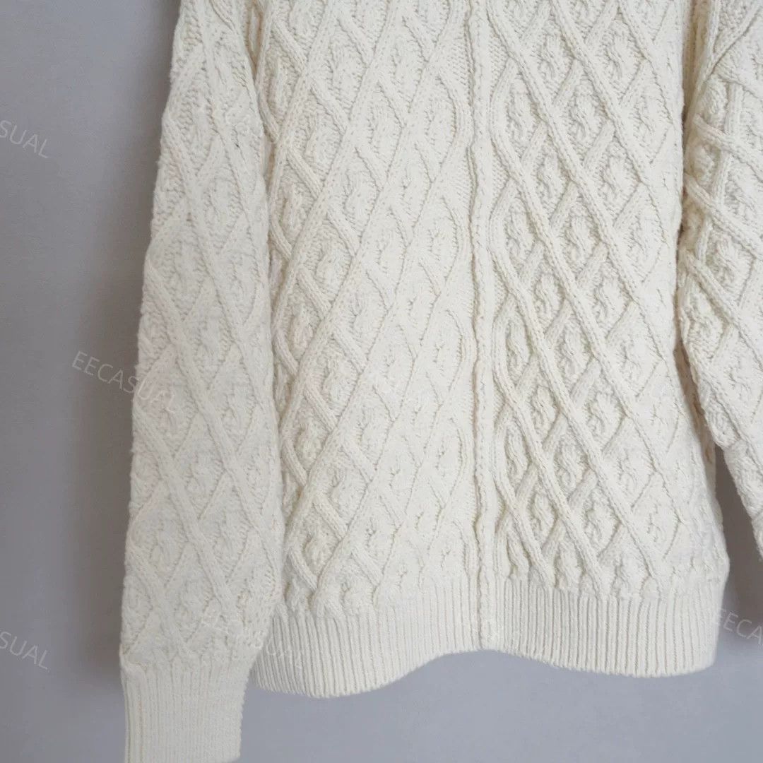 Auralee AURALEE Hard Twist Merino Wool Sweater Size XS / US 0-2 / IT 36-38 - 9 Thumbnail