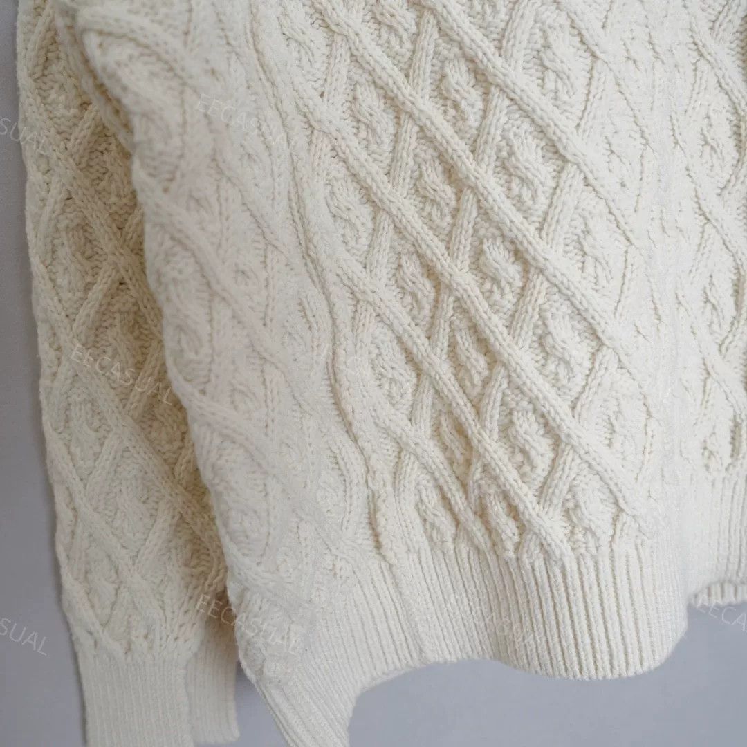 Auralee AURALEE Hard Twist Merino Wool Sweater Size XS / US 0-2 / IT 36-38 - 6 Thumbnail