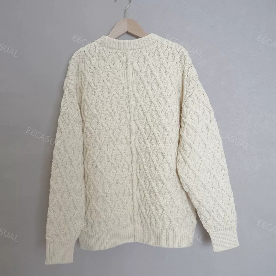 Auralee AURALEE Hard Twist Merino Wool Sweater Size XS / US 0-2 / IT 36-38 - 3 Thumbnail