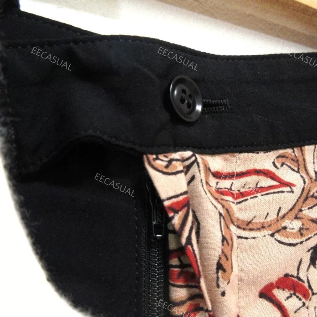 Y's Y's Yohji Yamamoto Asymmetrical Wide-Leg Pants Size 25" / US 0 / IT 36 - 9 Thumbnail