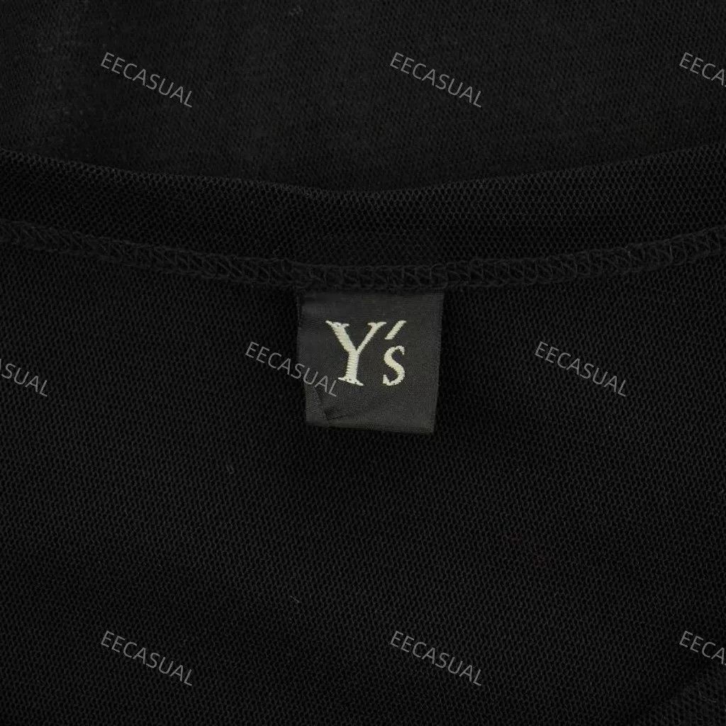 Y's Yohji Yamamoto Asymmetrical Black T-Shirt Size M / US 6-8 / IT 42-44 - 4 Thumbnail