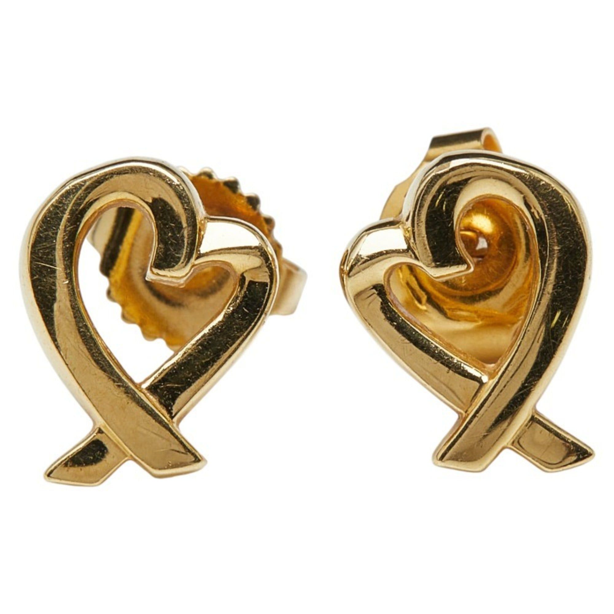 Tiffany & Co. Tiffany & Co. Loving Heart Earrings in 18K Yellow Gold for Women. TIFFANY Size ONE SIZE - 2 Thumbnail