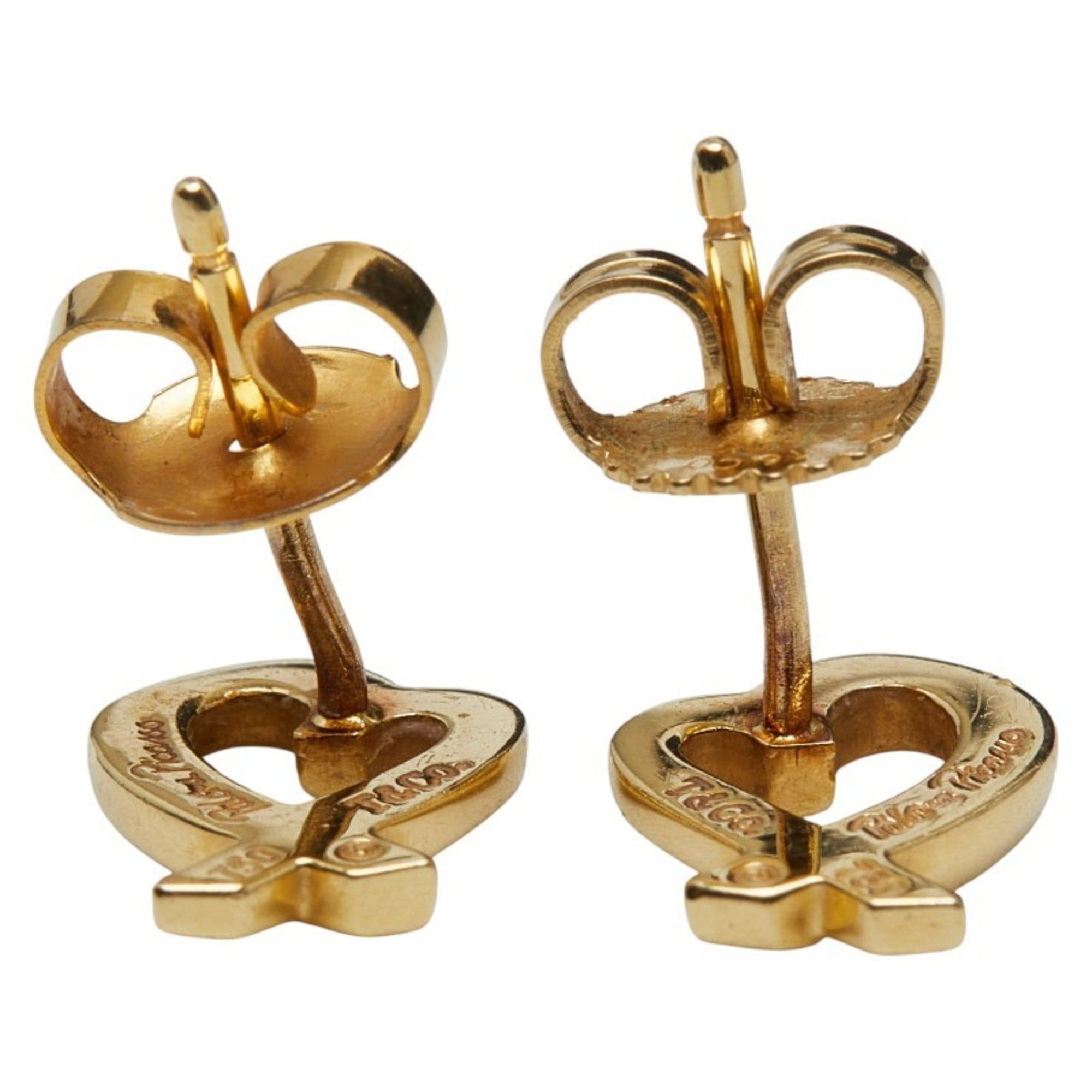 Tiffany & Co. Tiffany & Co. Loving Heart Earrings in 18K Yellow Gold for Women. TIFFANY Size ONE SIZE - 4 Thumbnail