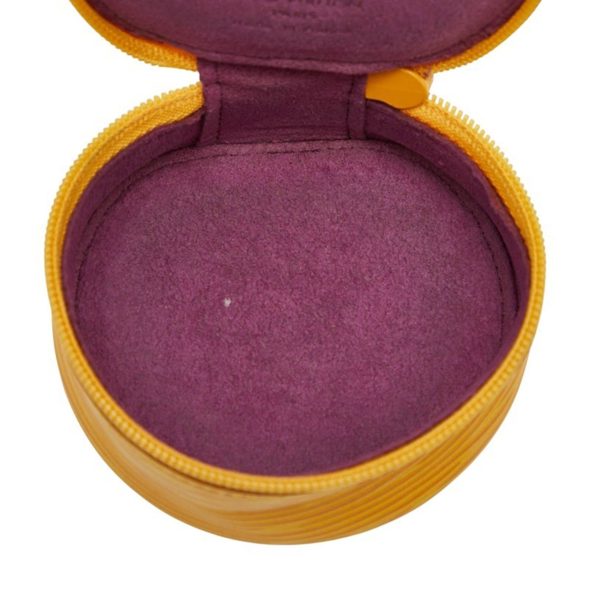 Louis Vuitton Louis Vuitton Epi Ecran Bijou 8 Pouch Jewelry Case/Accessory Case M48229 Jaune Yellow Leather Women's LOUIS VUITTON Size ONE SIZE - 8 Thumbnail