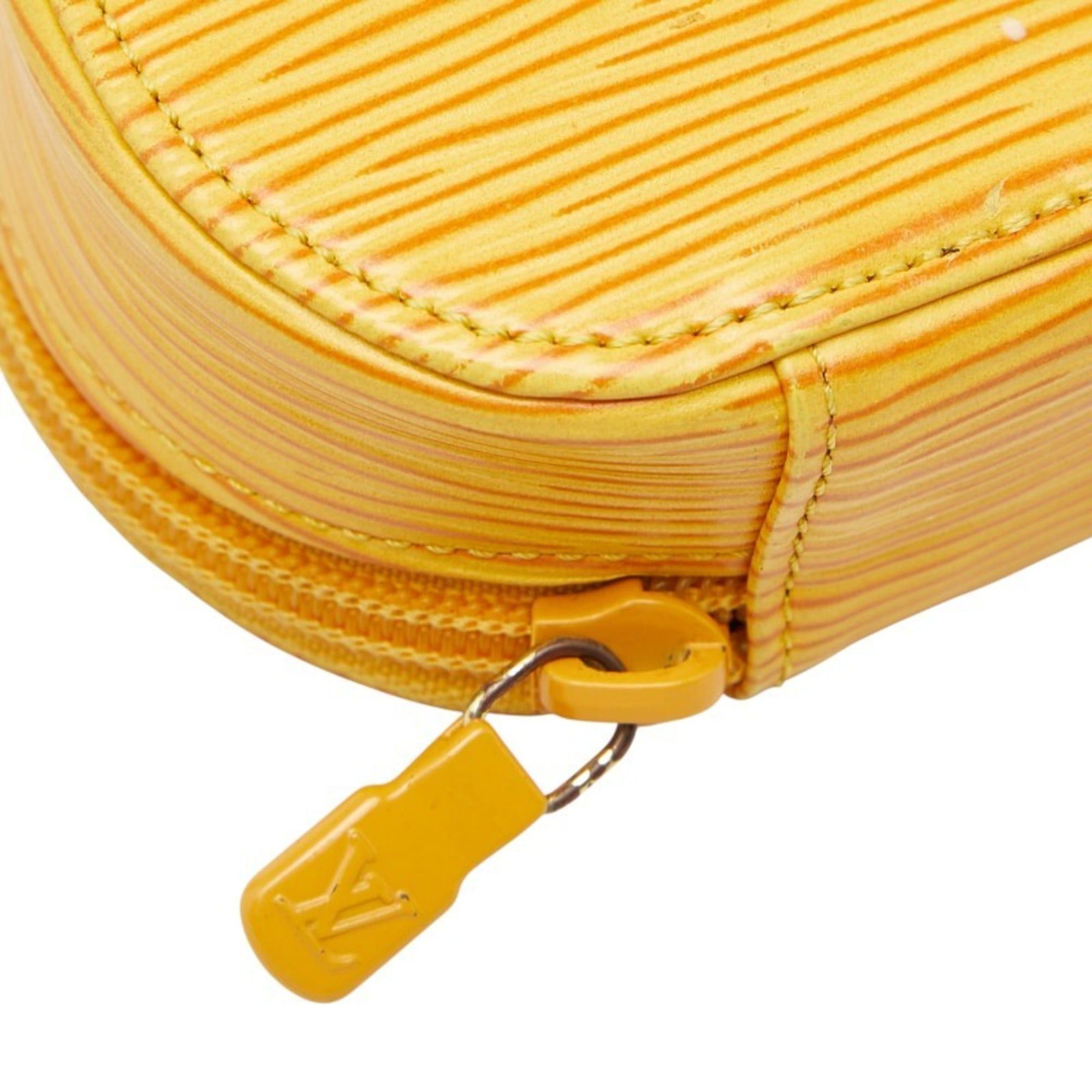 Louis Vuitton Louis Vuitton Epi Ecran Bijou 8 Pouch Jewelry Case/Accessory Case M48229 Jaune Yellow Leather Women's LOUIS VUITTON Size ONE SIZE - 7 Thumbnail