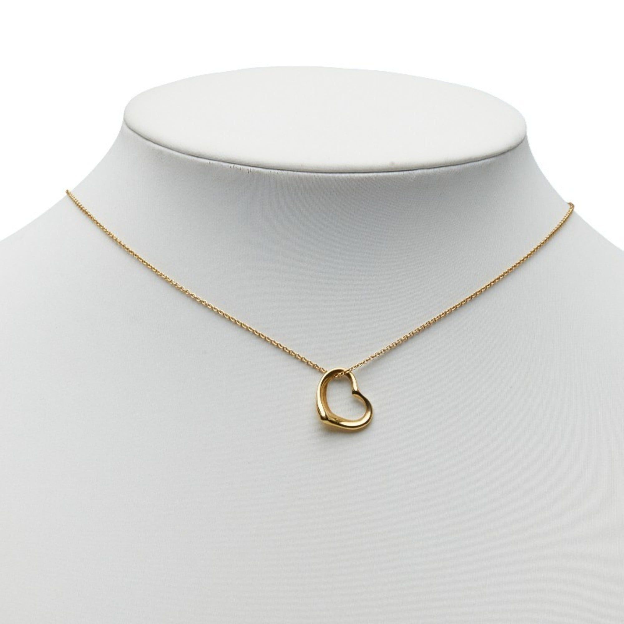 Tiffany & Co. Tiffany & Co. Open Heart Necklace in 18K Yellow Gold for Women. Size ONE SIZE - 7 Thumbnail