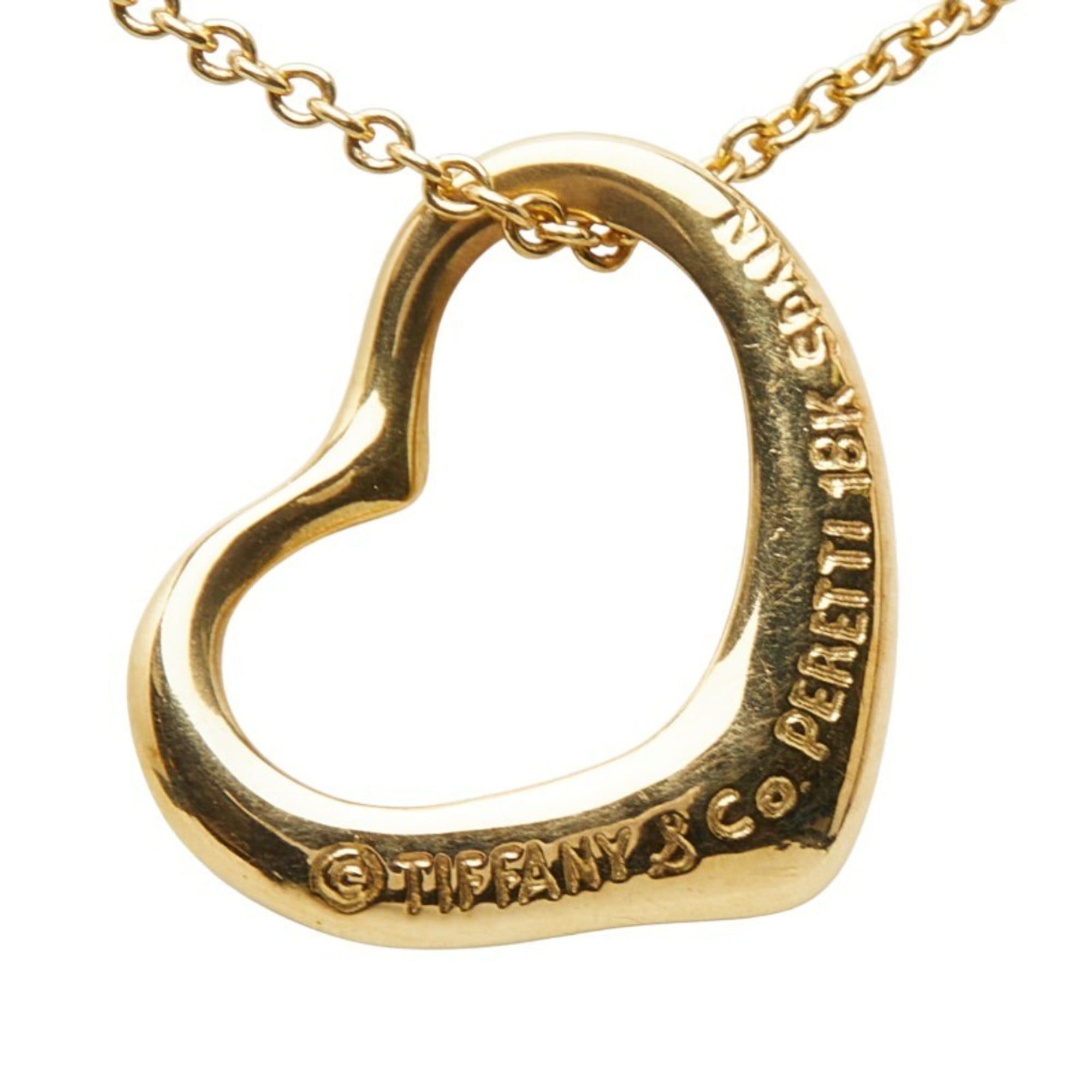 Tiffany & Co. Tiffany & Co. Open Heart Necklace in 18K Yellow Gold for Women. Size ONE SIZE - 3 Thumbnail